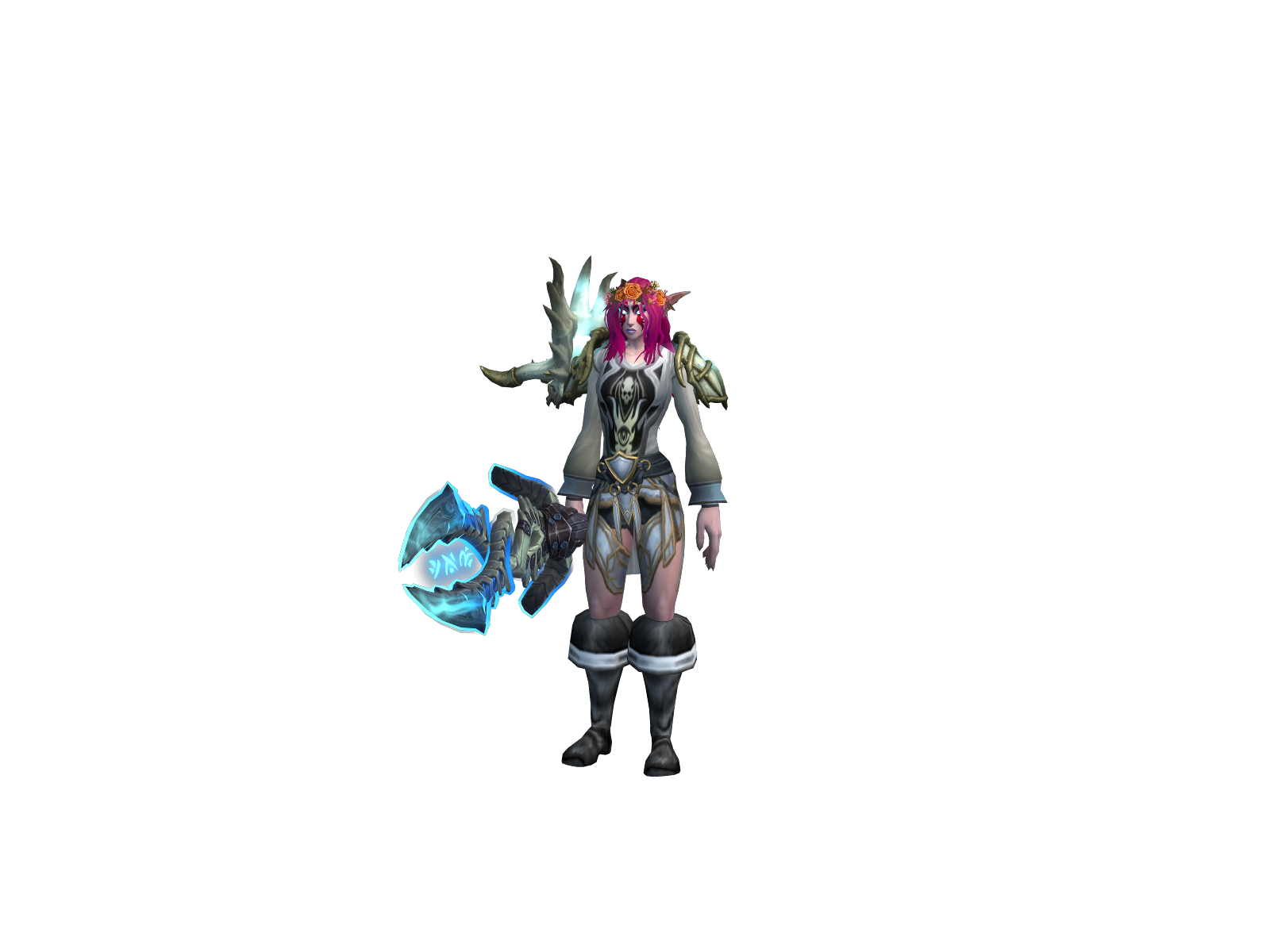 Aryh 3D character render