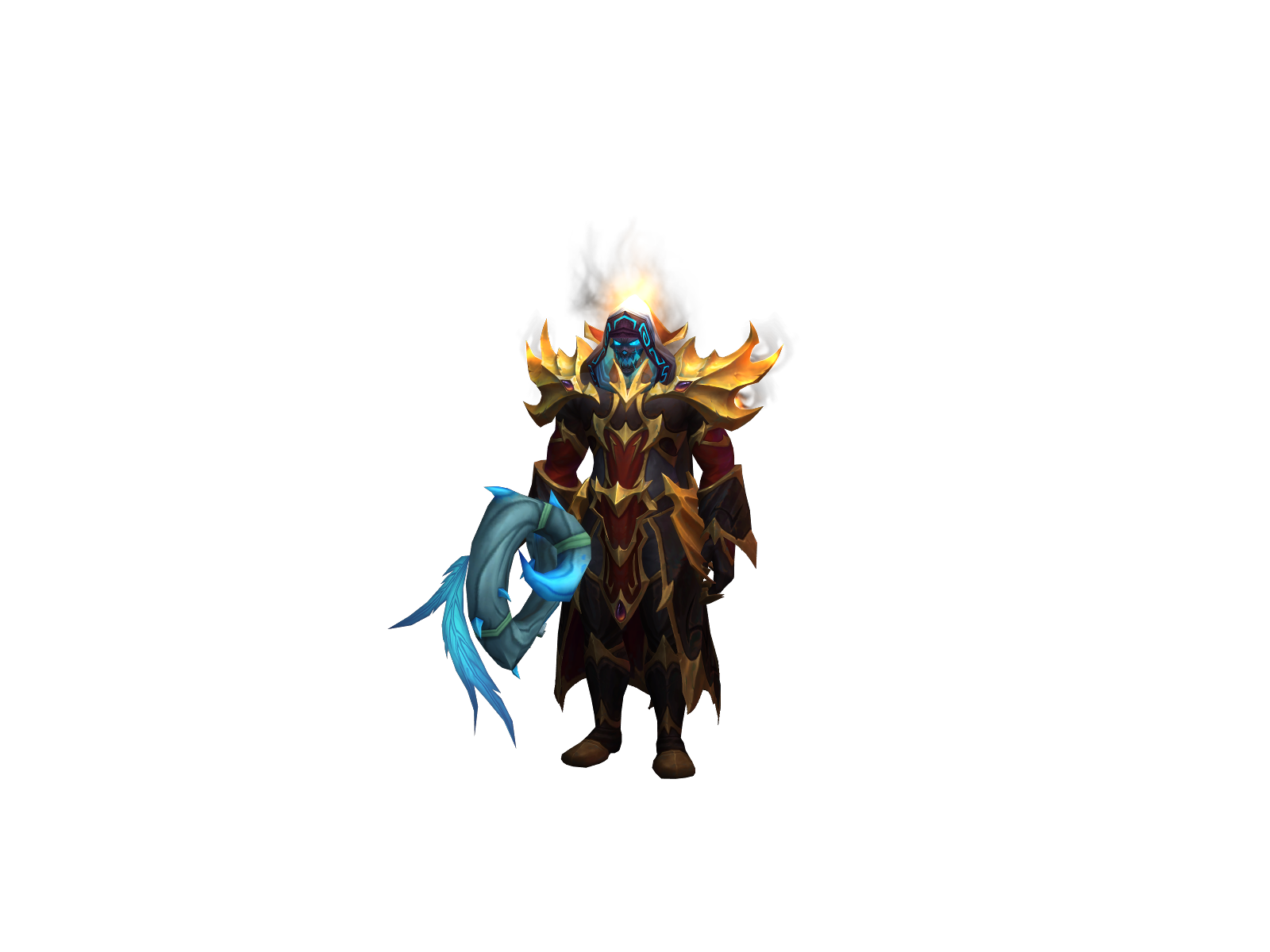 Frozendeathx 3D character render