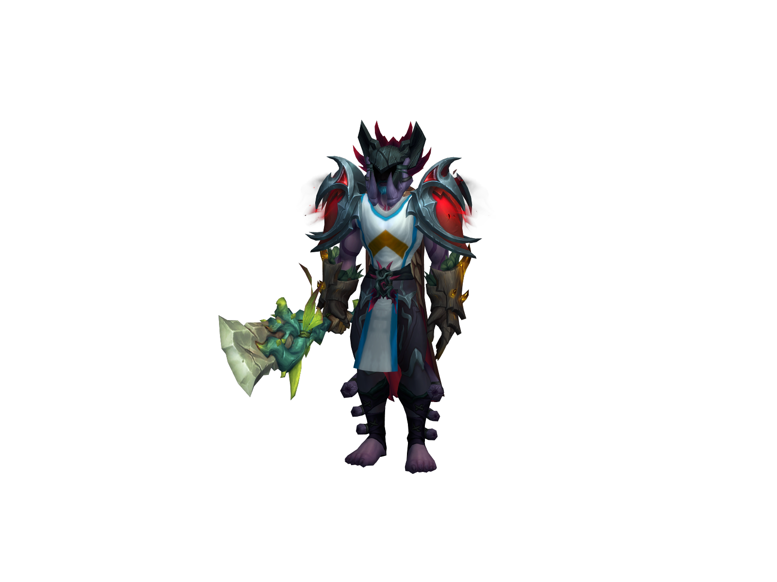Galladon 3D character render
