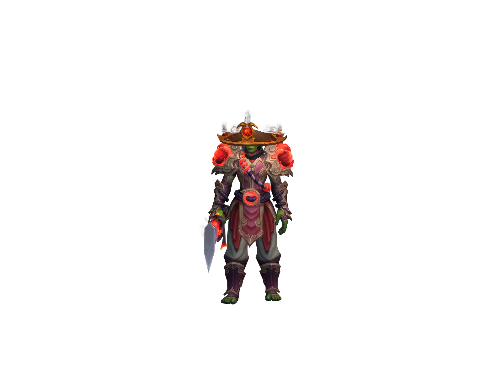 Ôrcus 3D character render