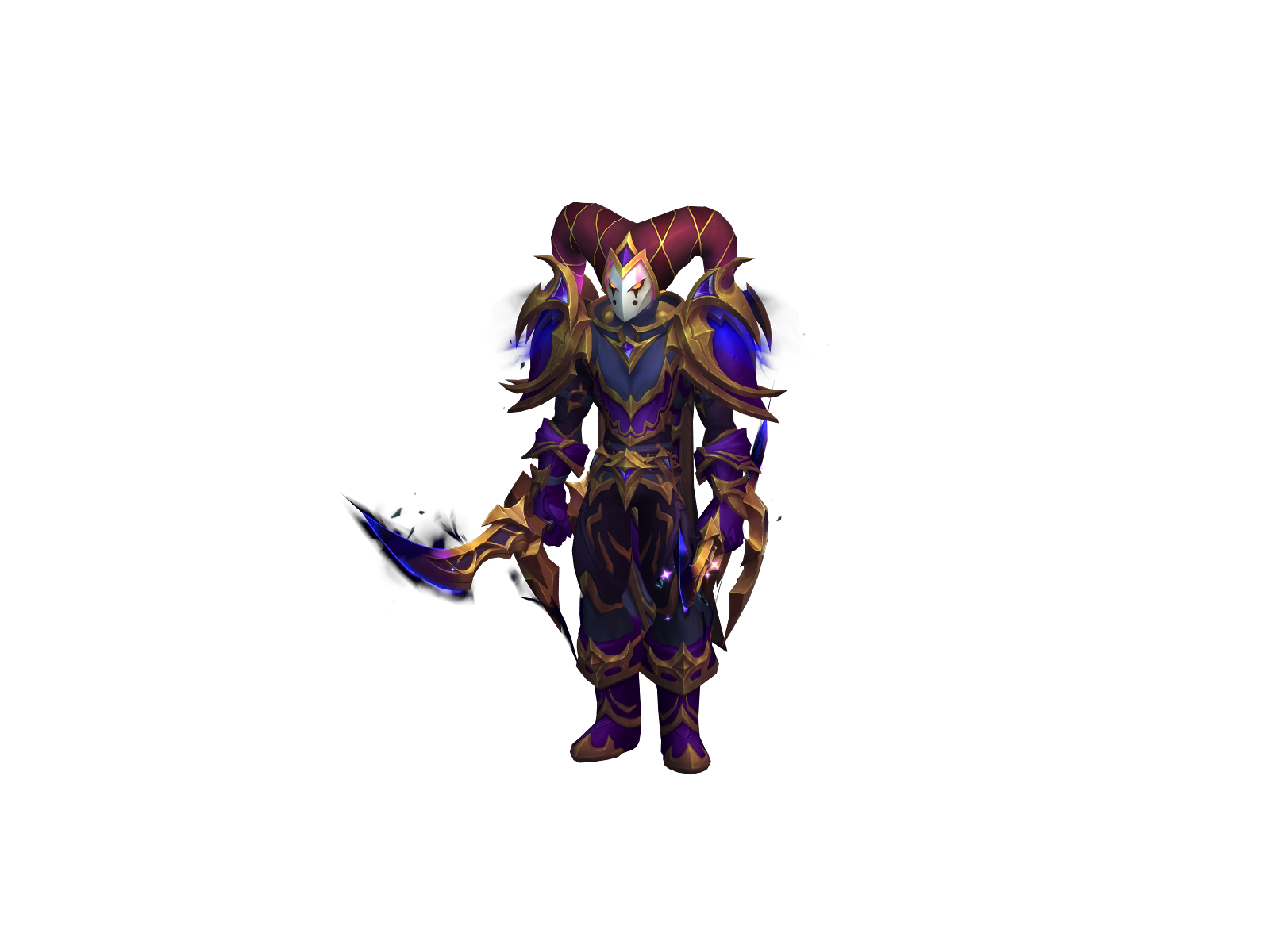 Nvryld 3D character render