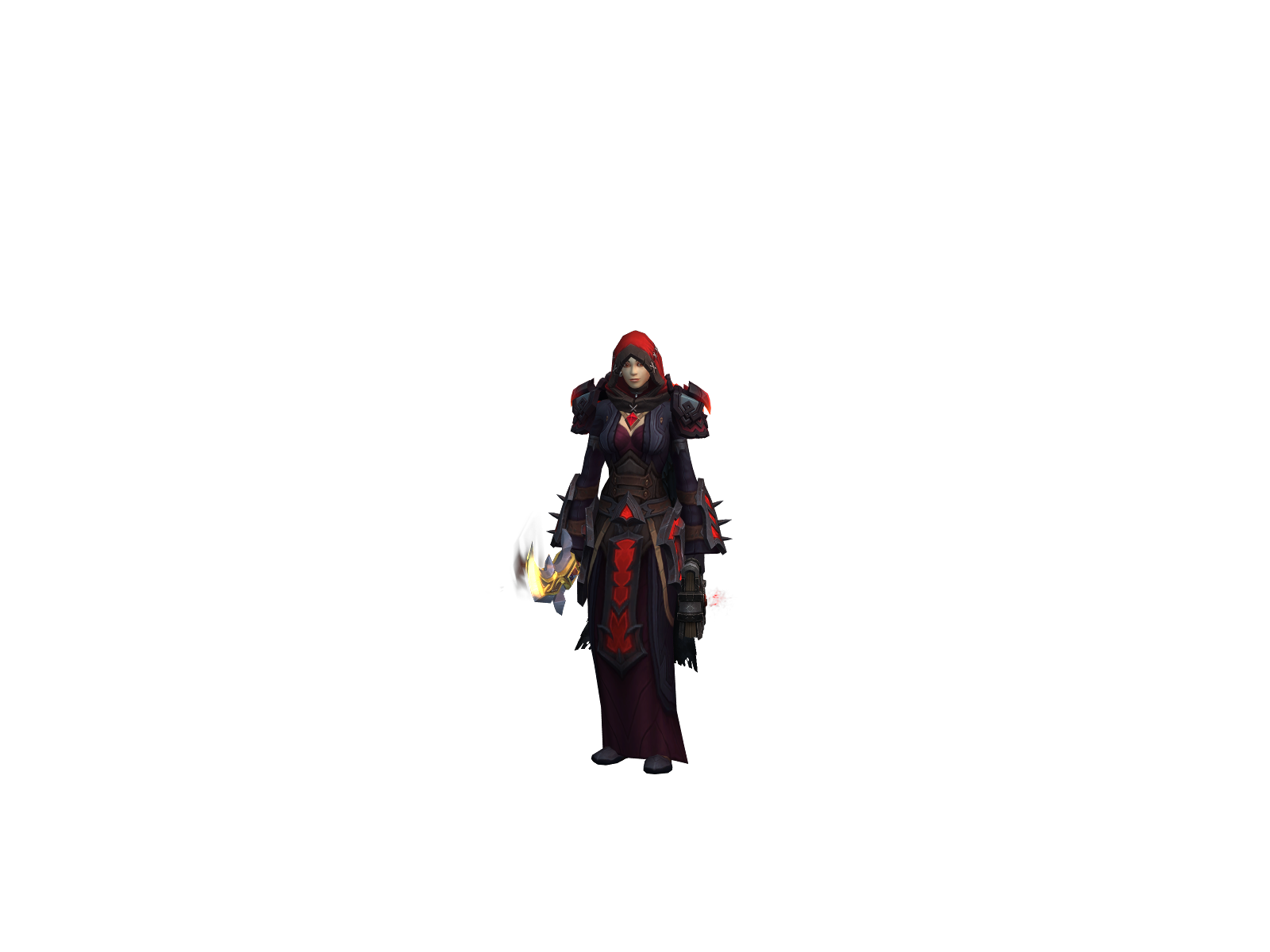 Kinsarah 3D character render
