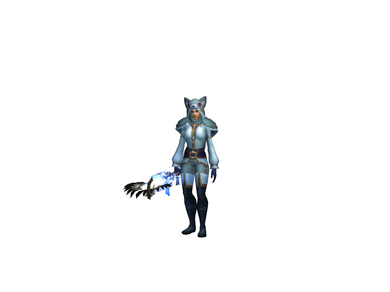 Discpotato 3D character render