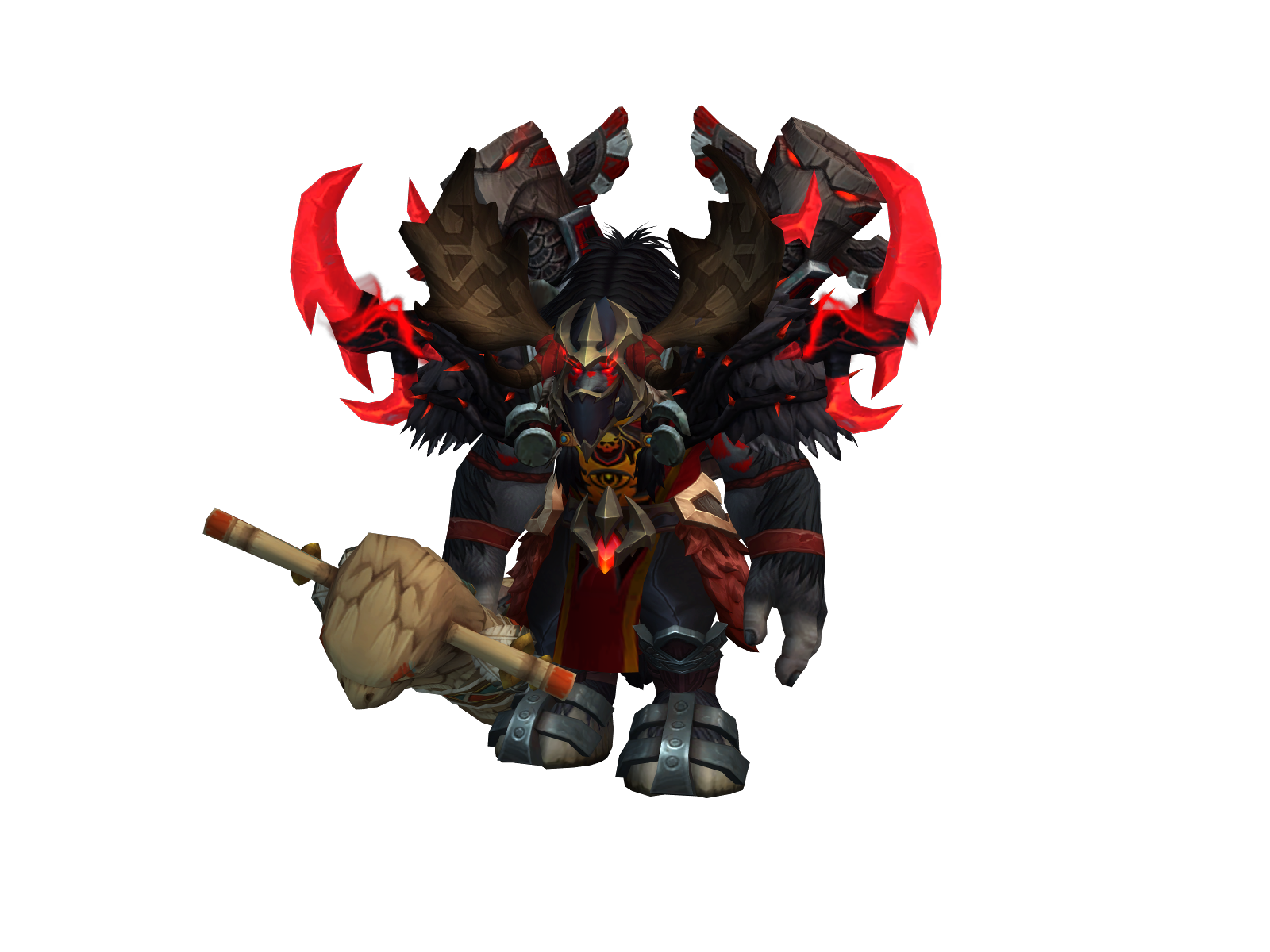Algred 3D character render