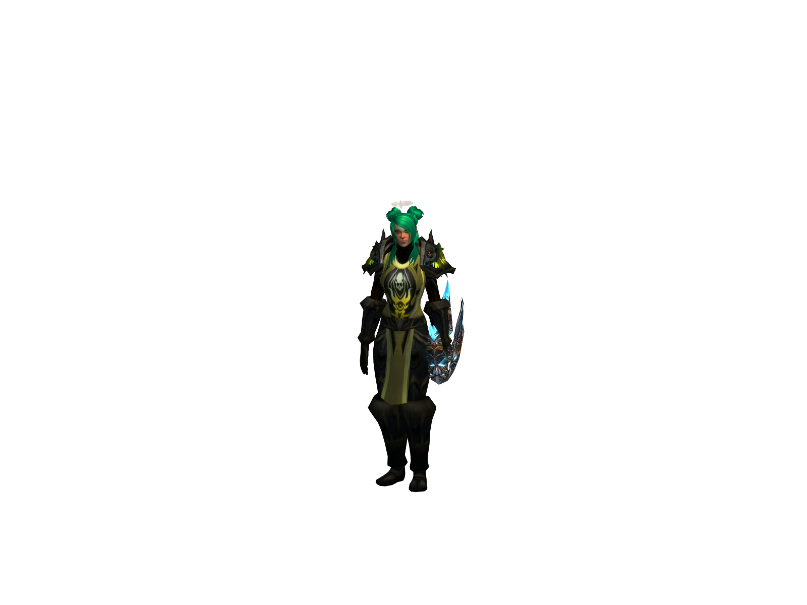 Dinaray 3D character render