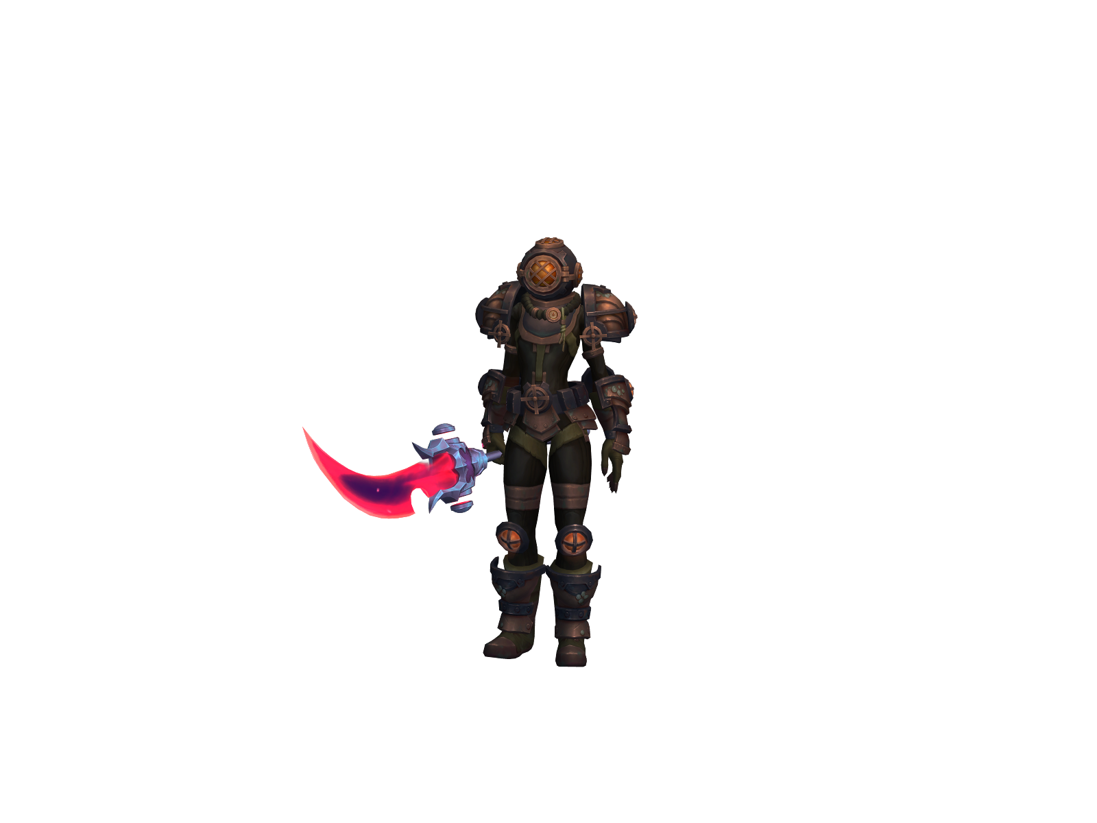 Nodika 3D character render