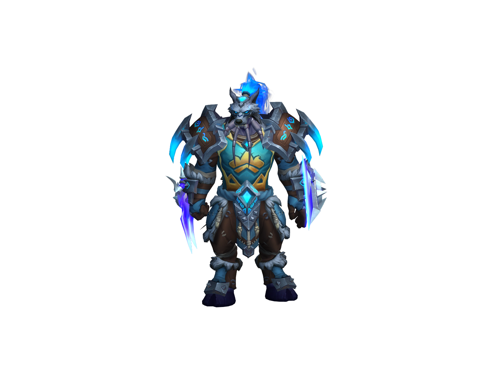 Hundredth 3D character render