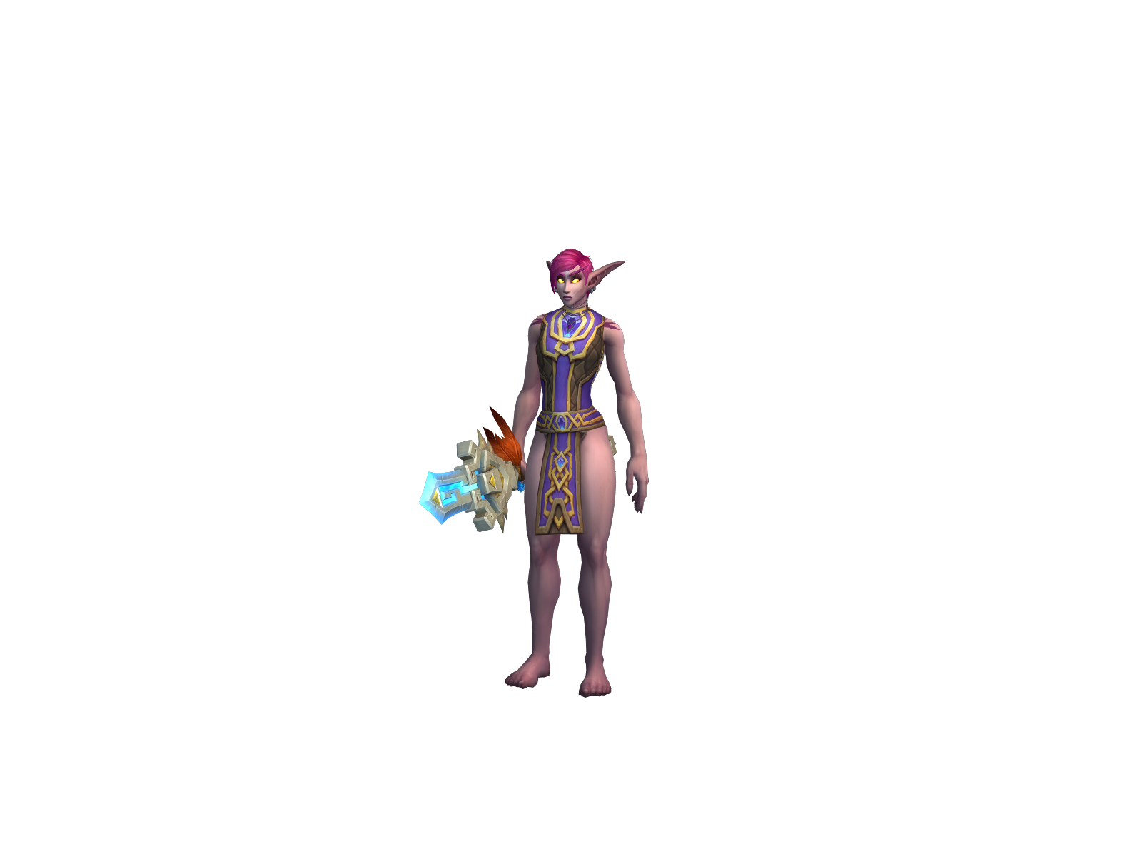 Anarubizu 3D character render