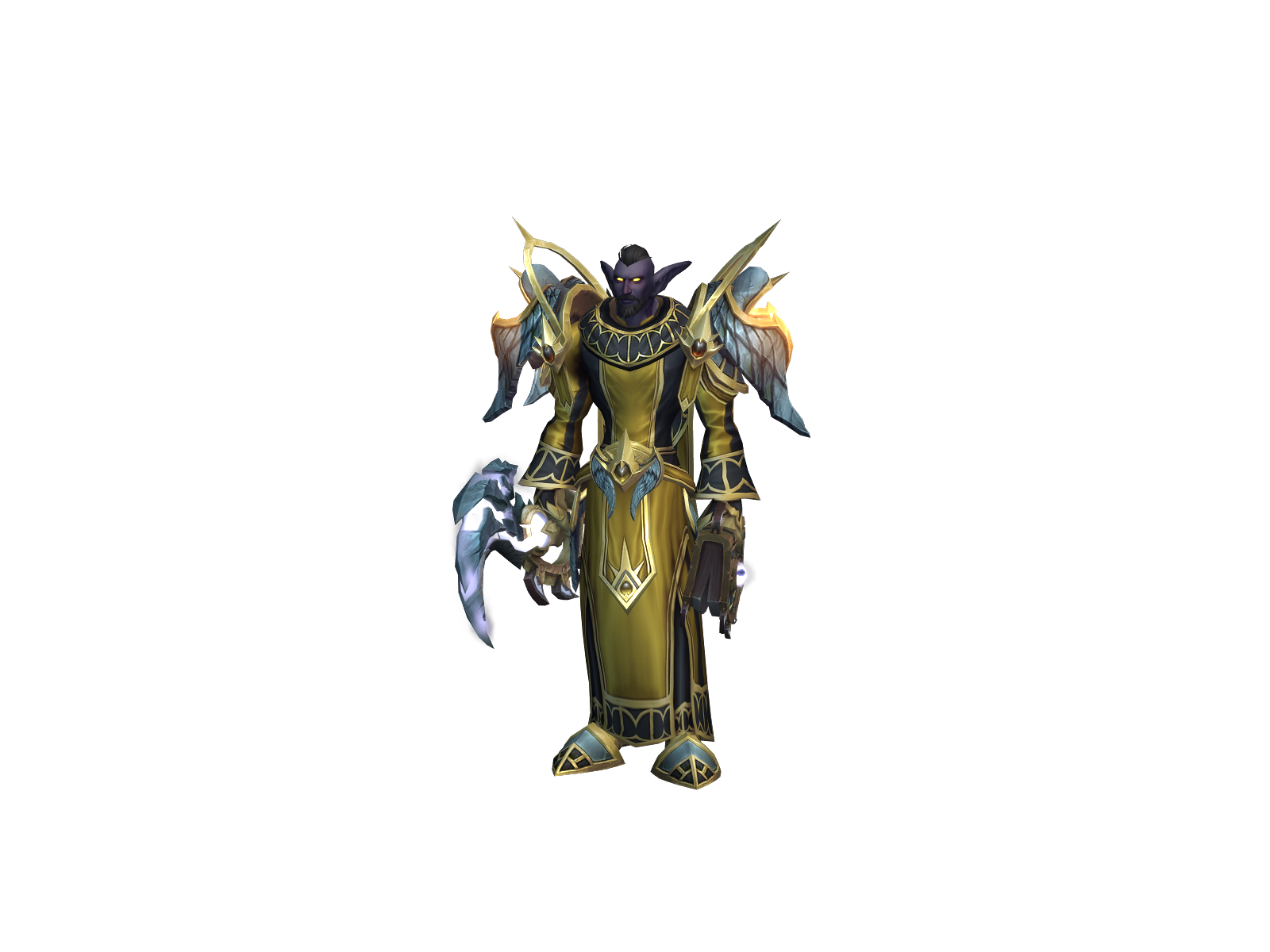 Vitariel 3D character render