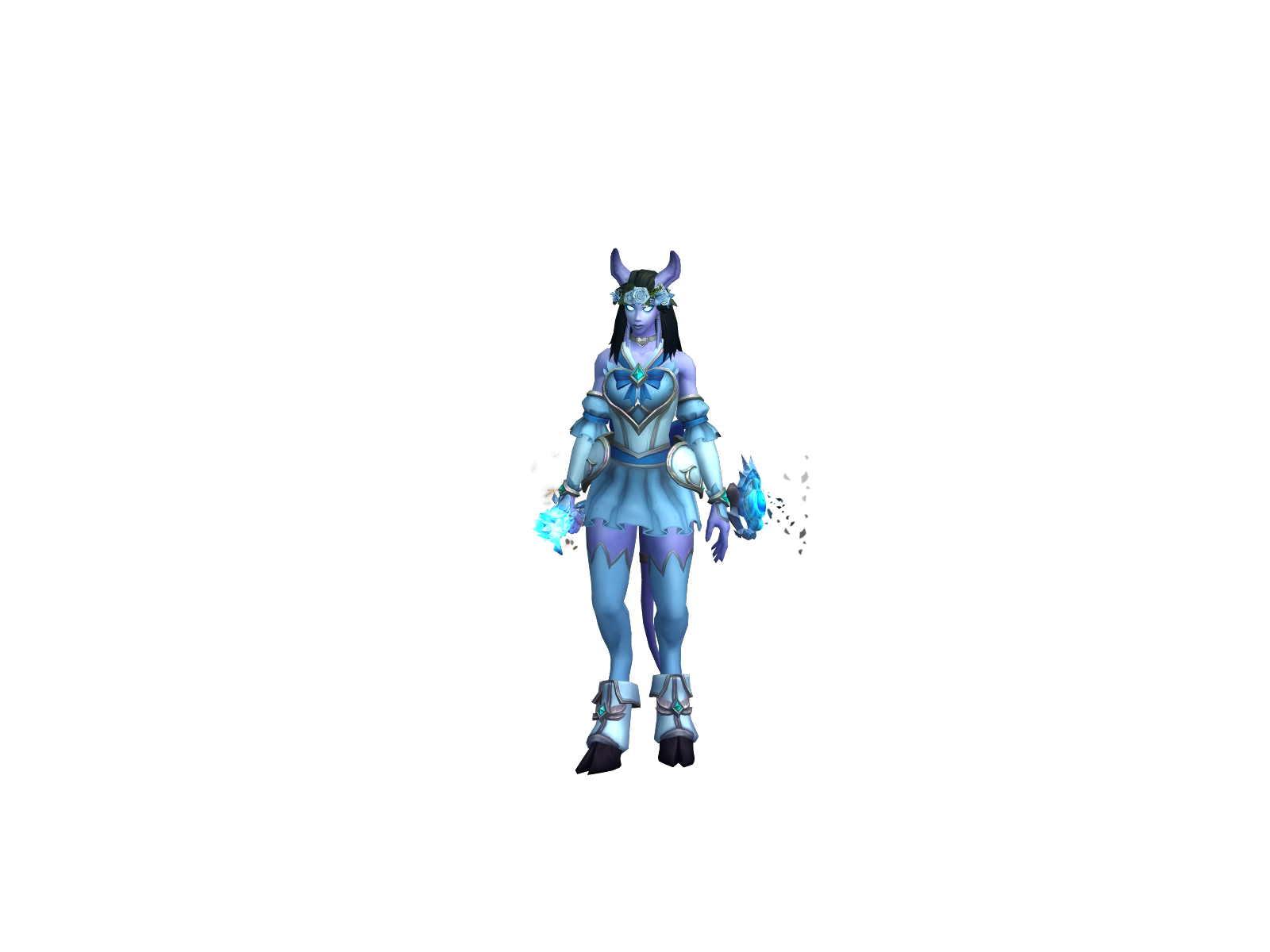 Miqote 3D character render