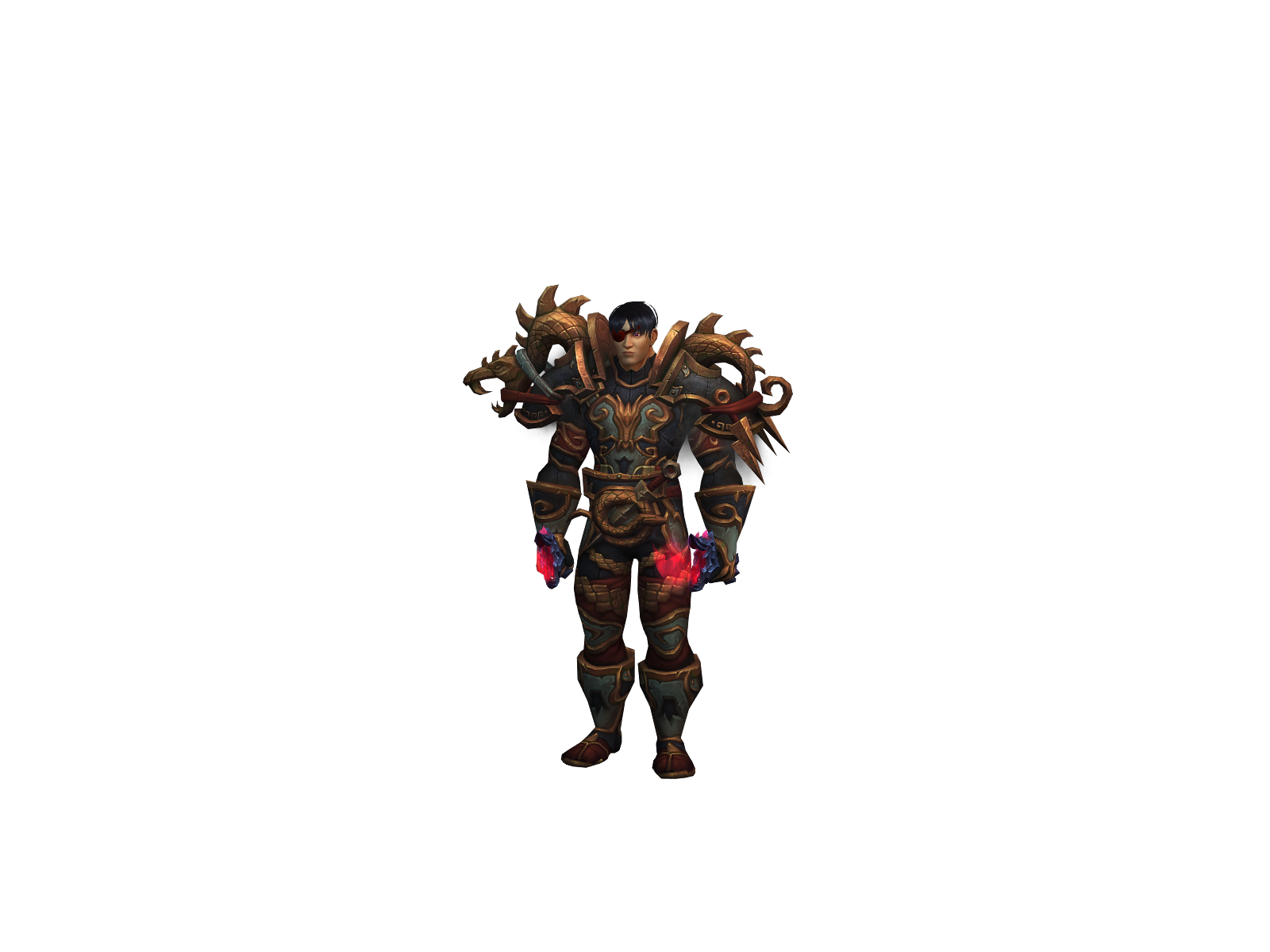 Delights 3D character render