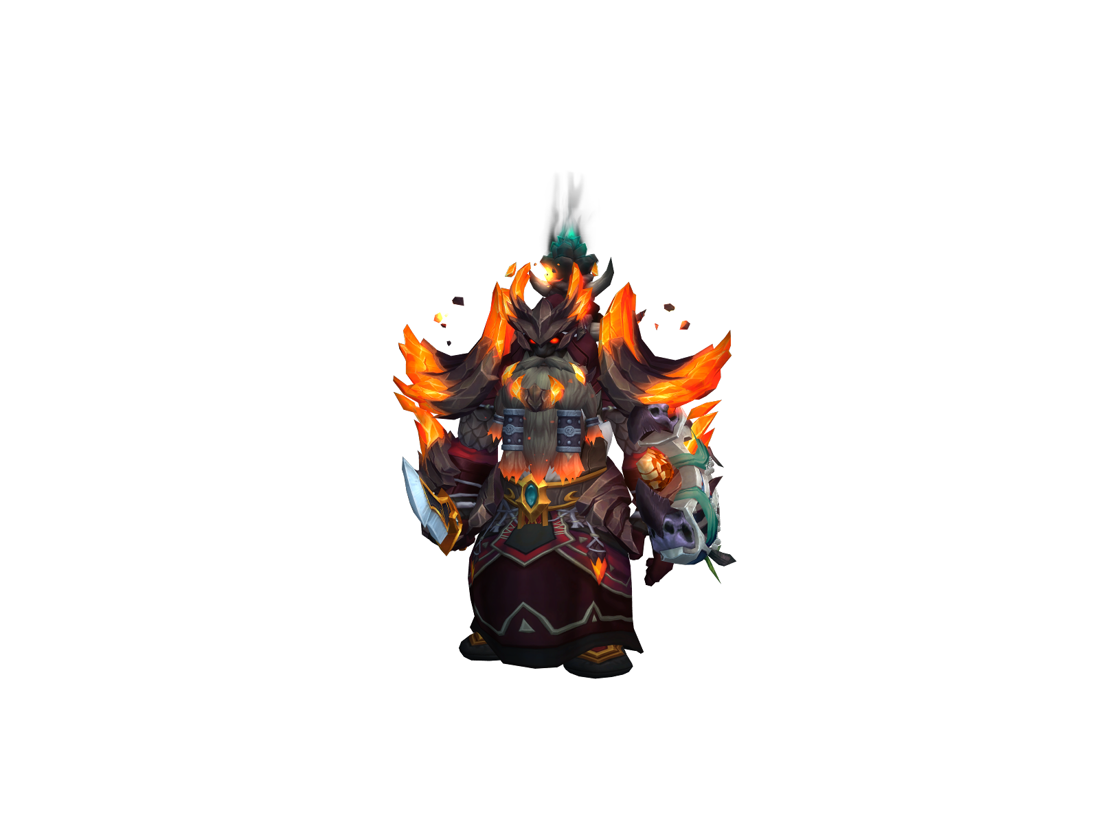 Nutwang 3D character render