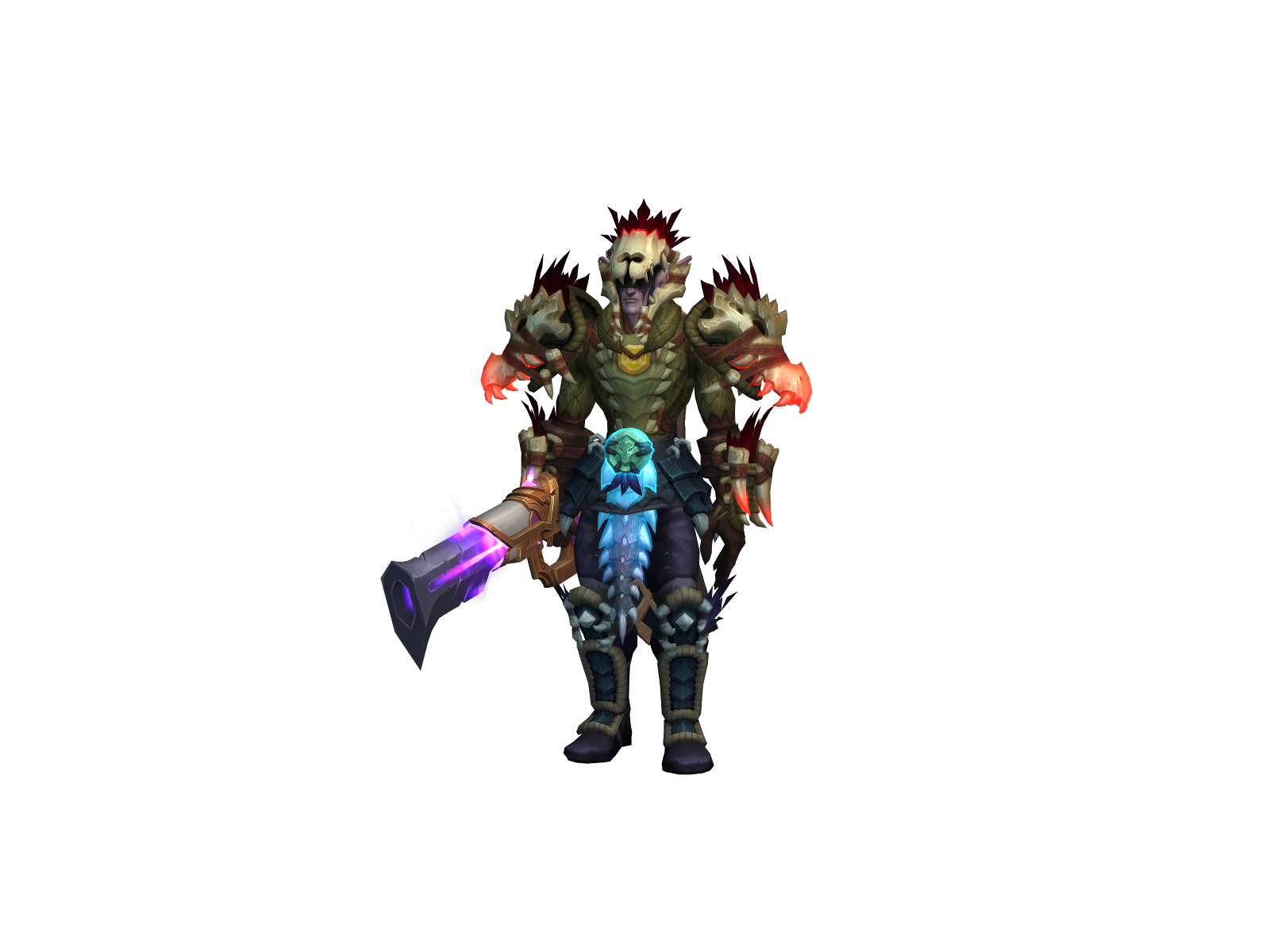 Porblor 3D character render