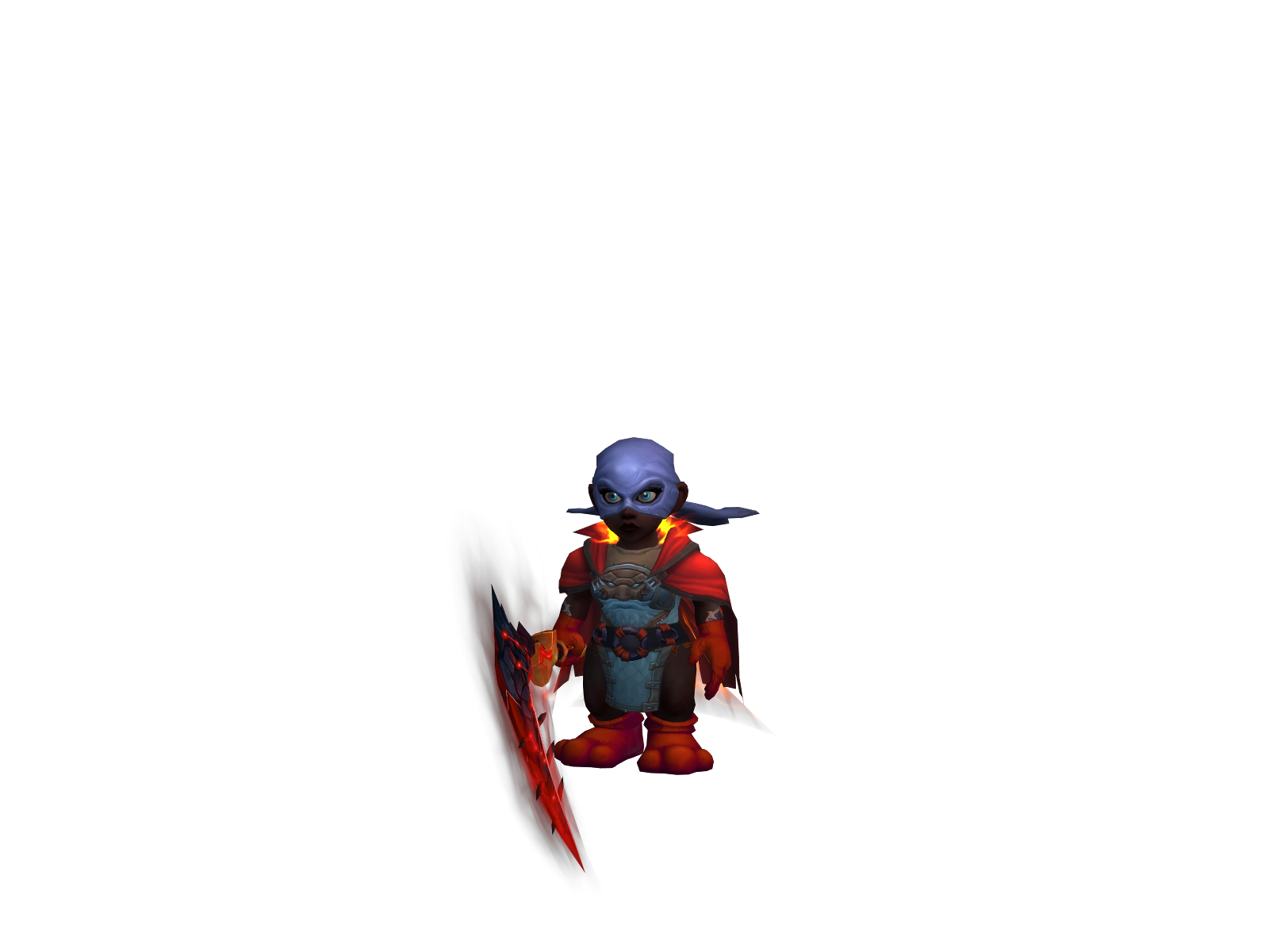 Malarkie 3D character render