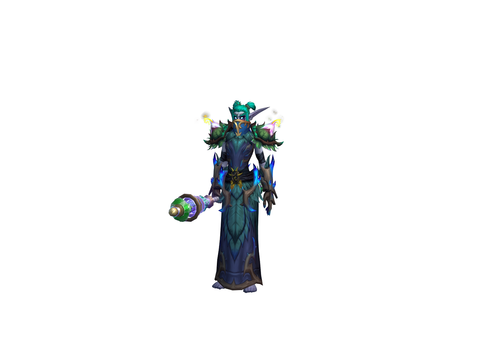 Dluidprease 3D character render