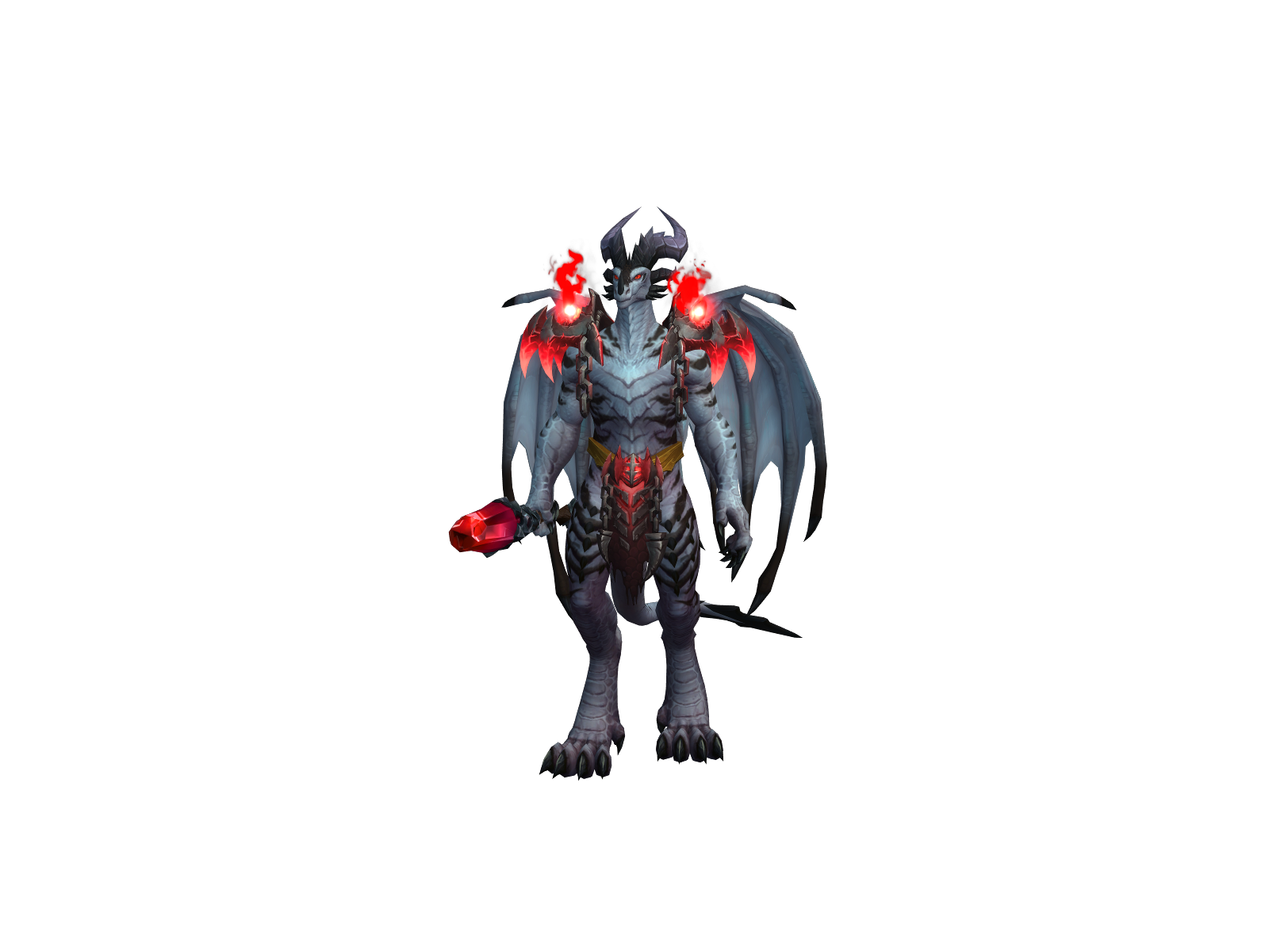 Tserov 3D character render