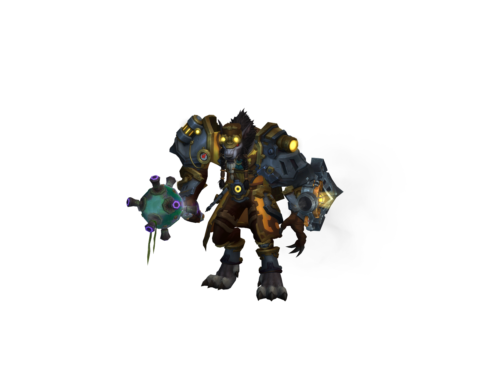 Rapscallíon 3D character render
