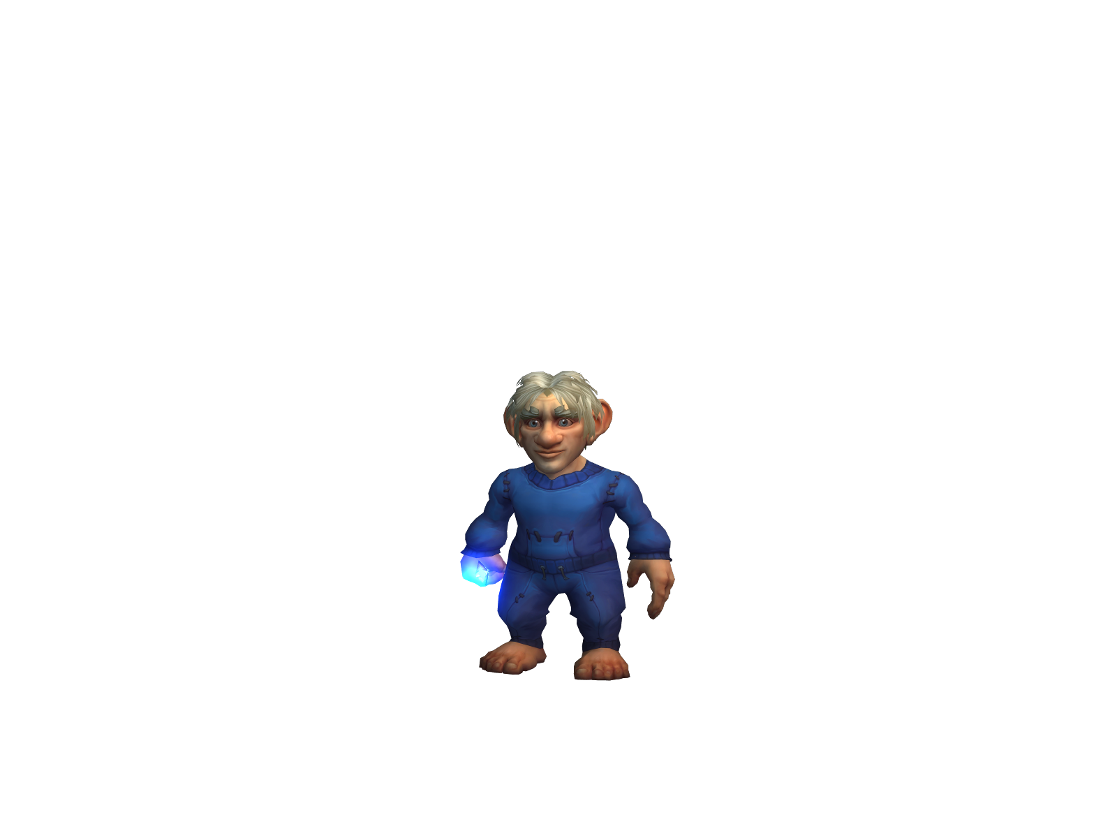 Cloopy 3D character render