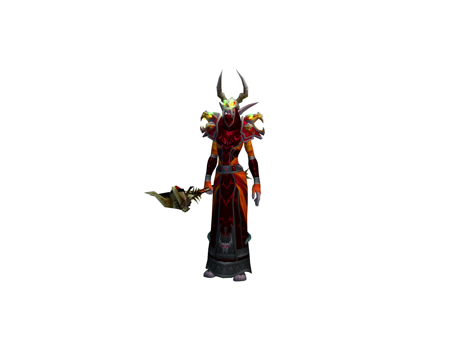 Malefica 3D character render