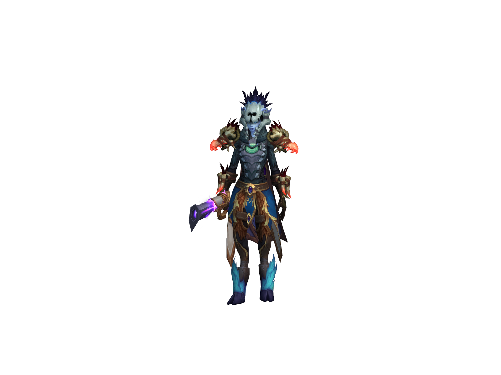 Alcinaz 3D character render