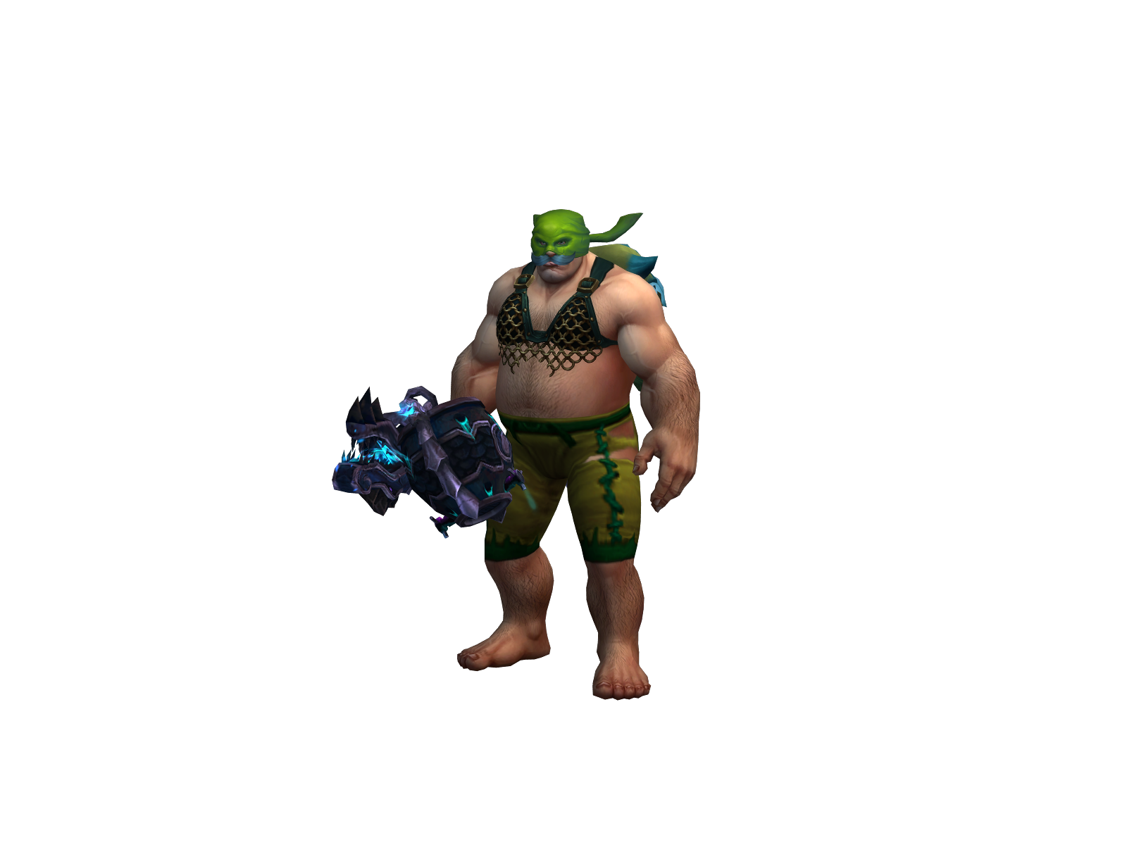 Wtfman 3D character render