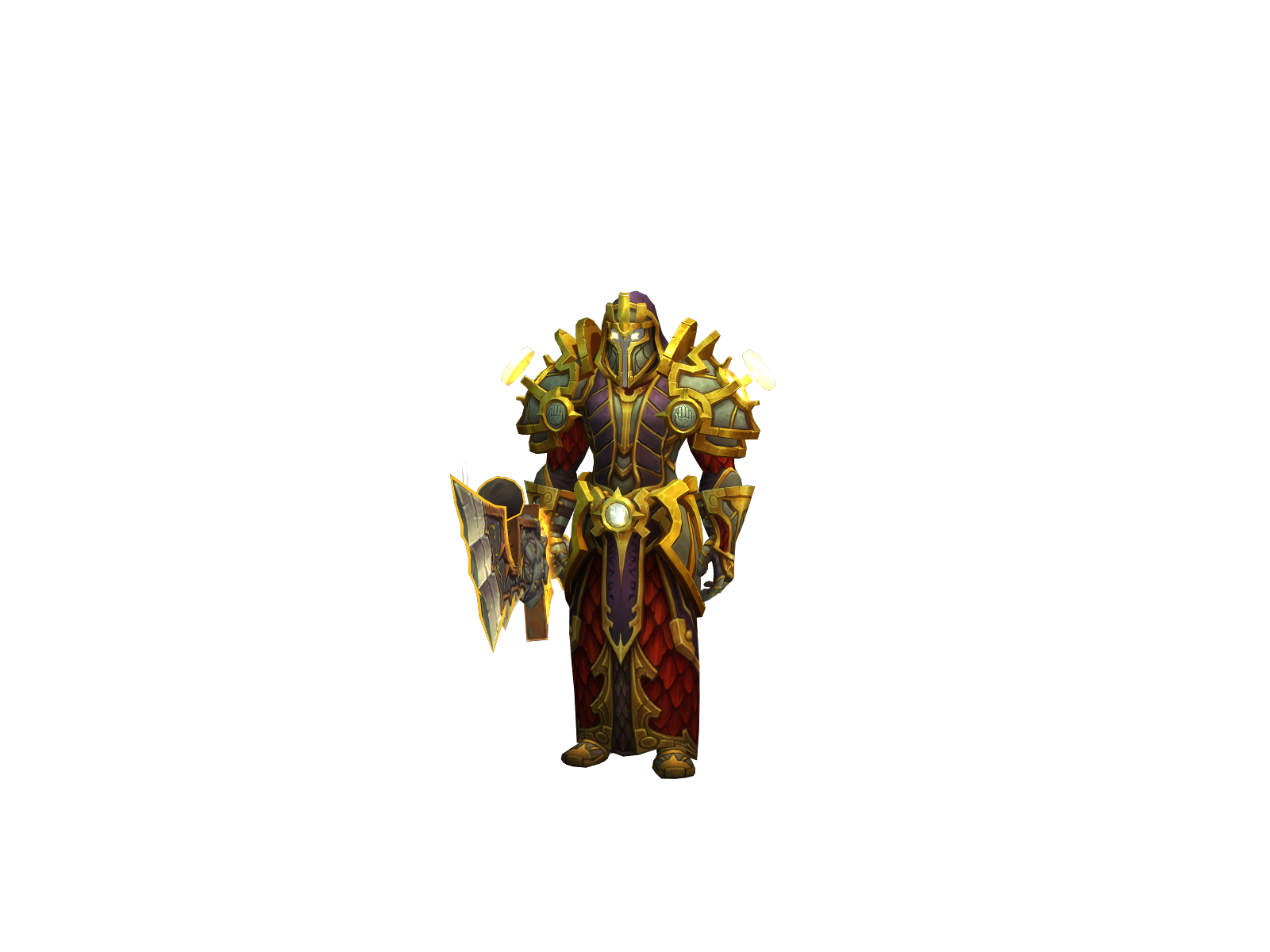 Albion 3D character render