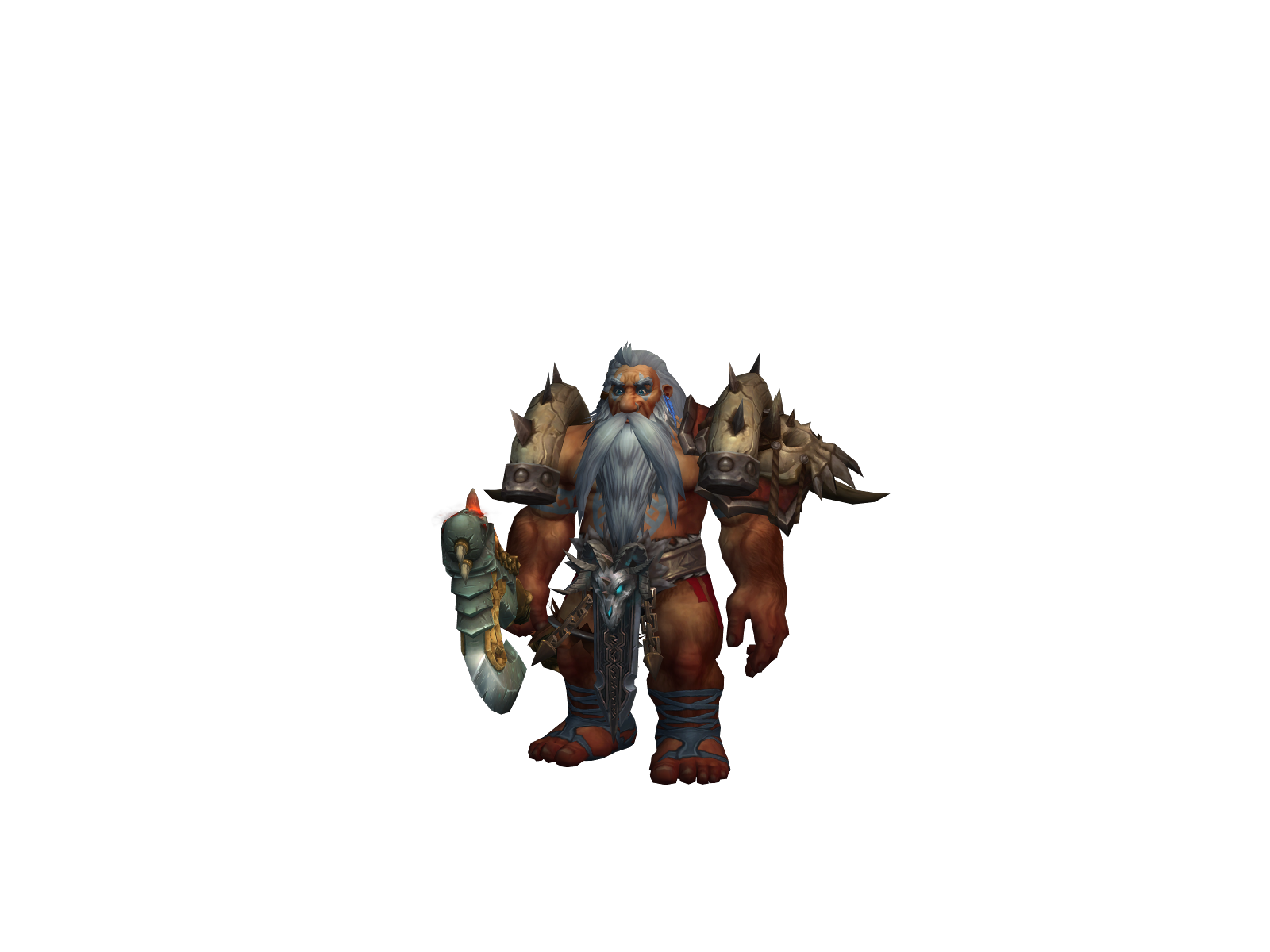 Vacavillan 3D character render