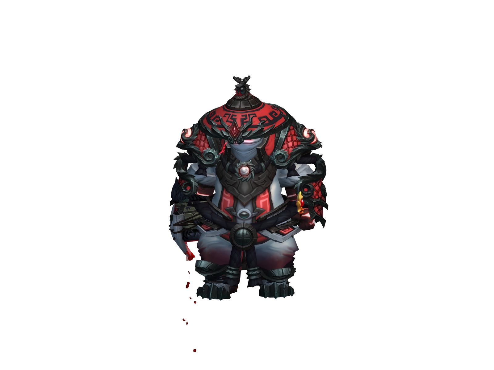 Kungpowpanda 3D character render
