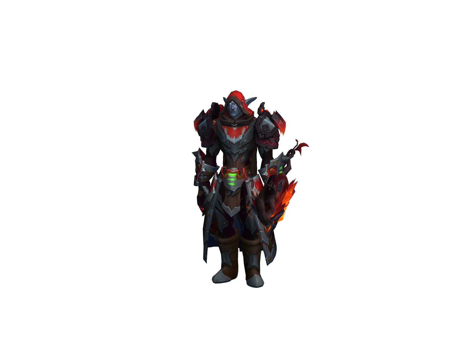 Dagerlong 3D character render