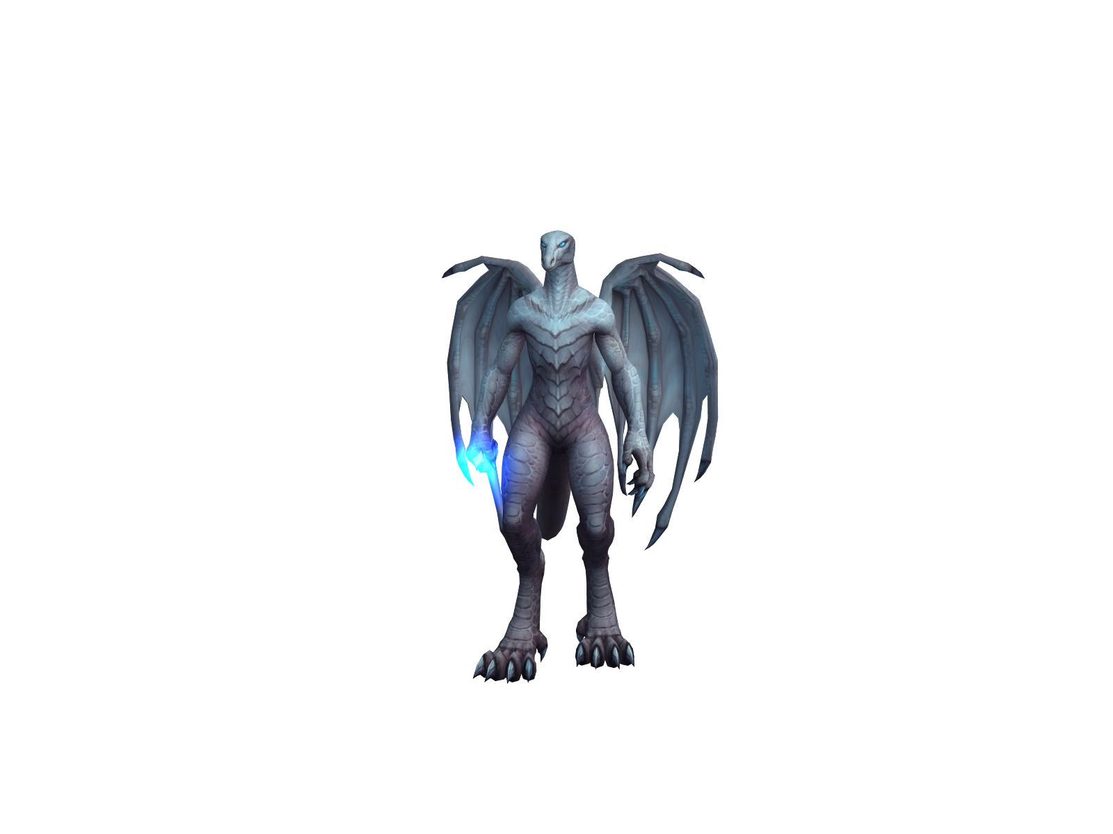 Fleshflute 3D character render