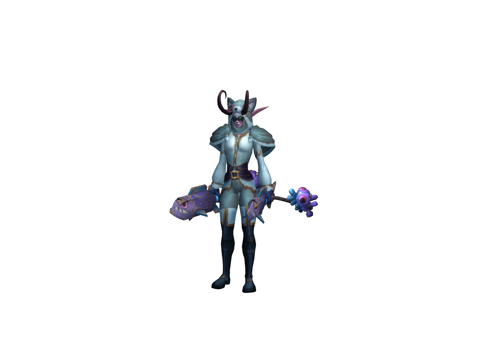 Hunternyle 3D character render