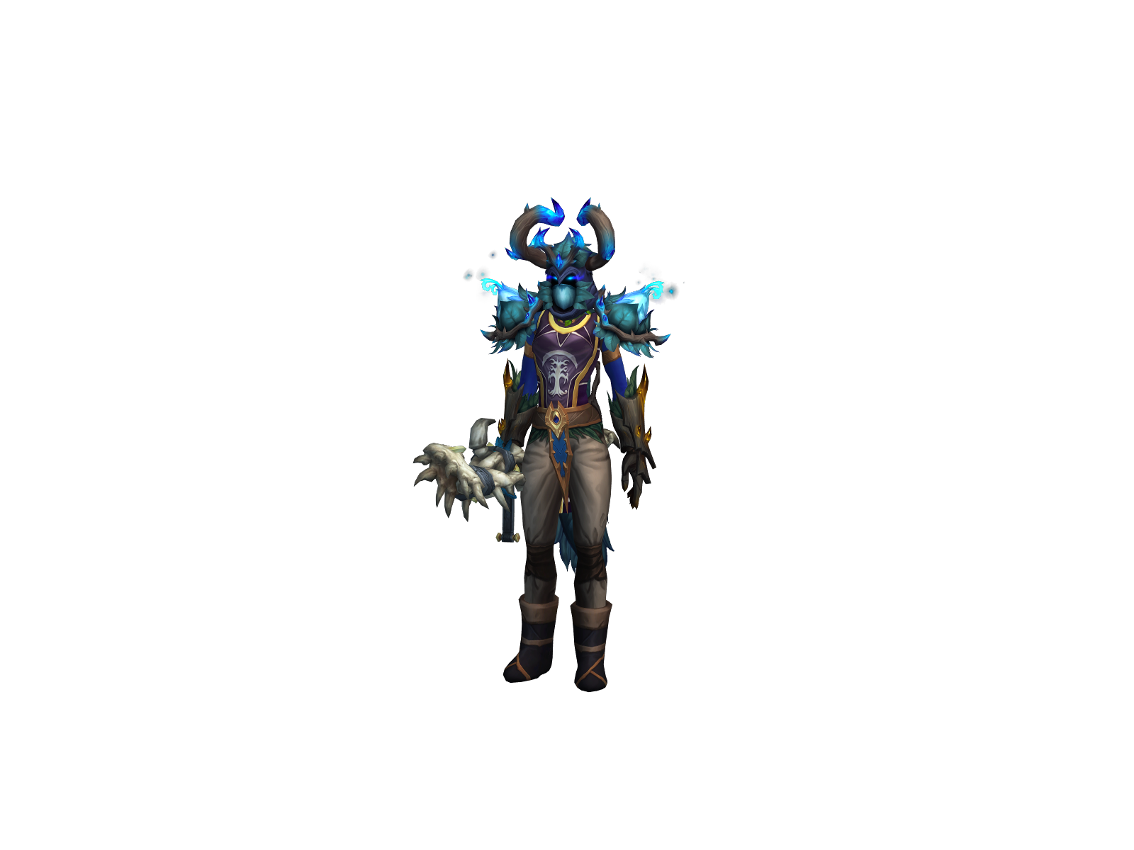 Notaglad 3D character render