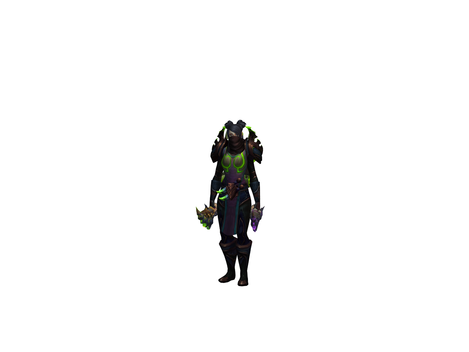 Dewnick 3D character render