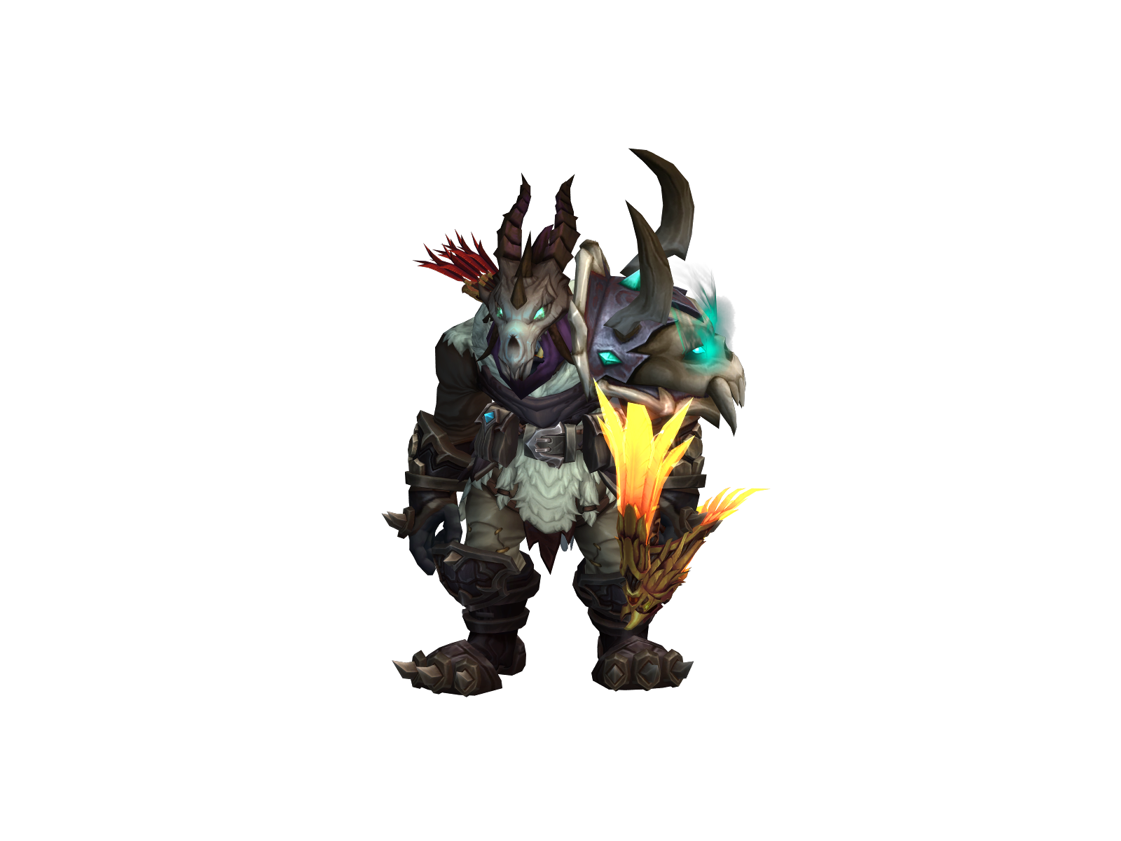 Elhunter 3D character render