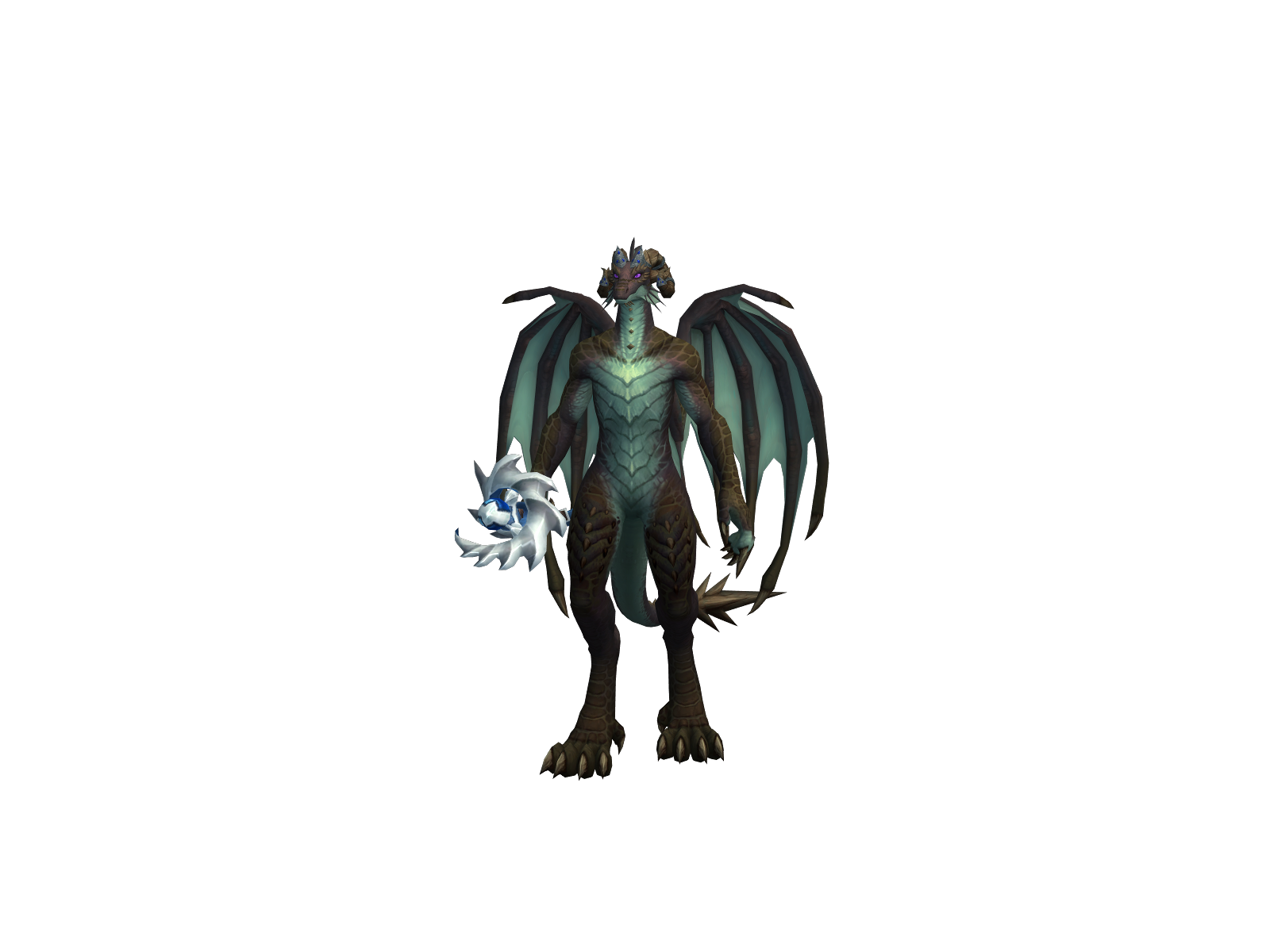 Nirallervis 3D character render