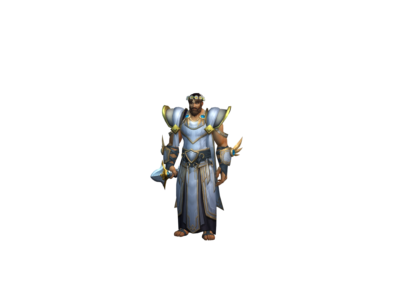 Palmretto 3D character render
