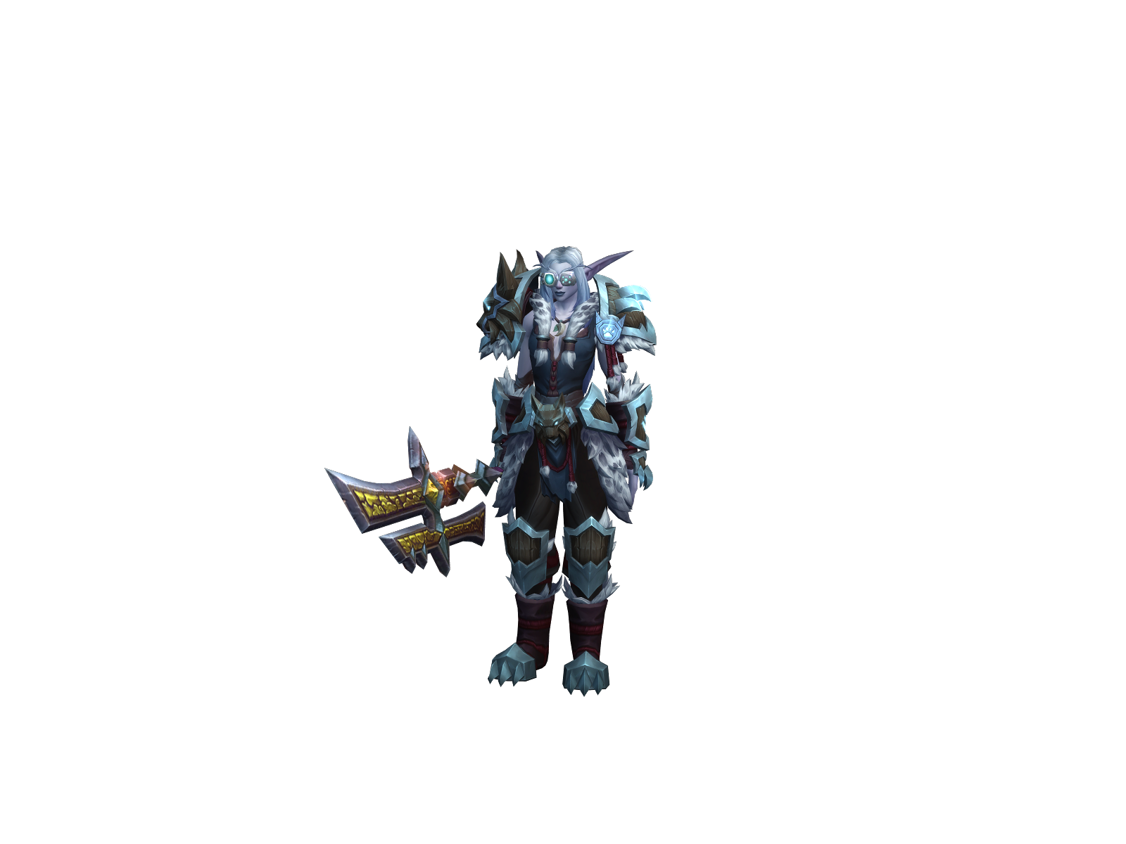 Daísydukes 3D character render