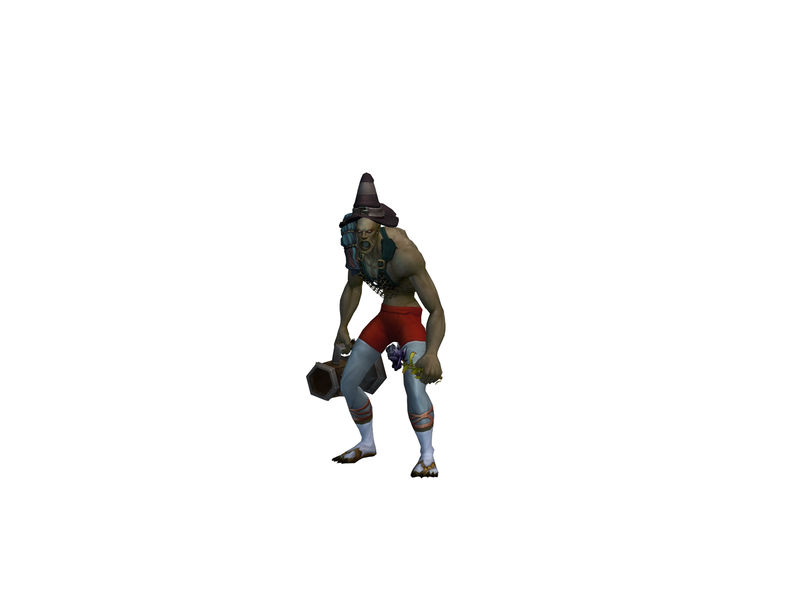 Methbridge 3D character render