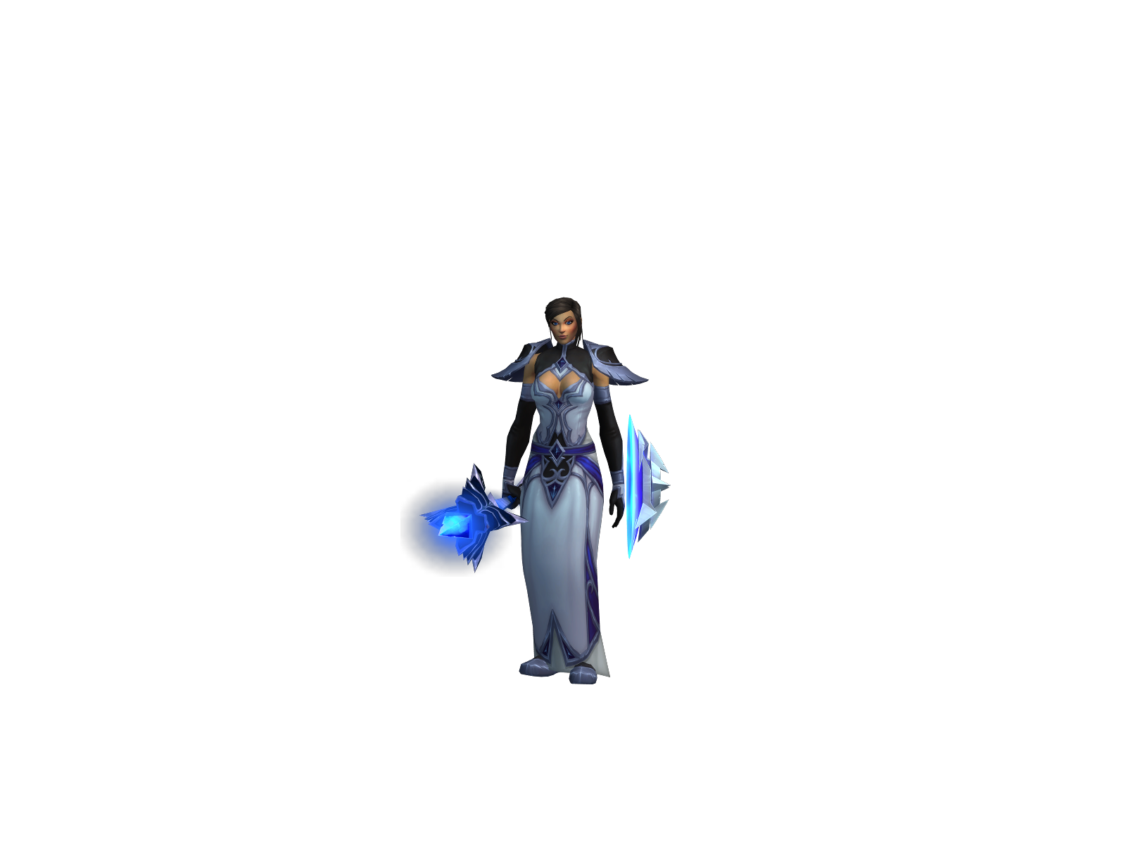 Ærese 3D character render