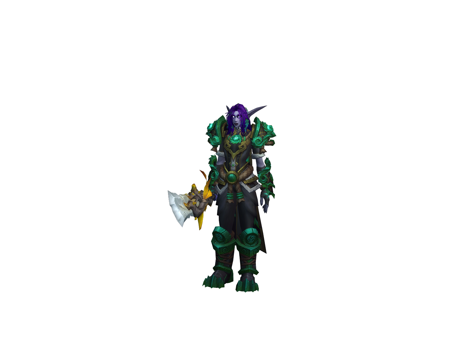Aeriis 3D character render
