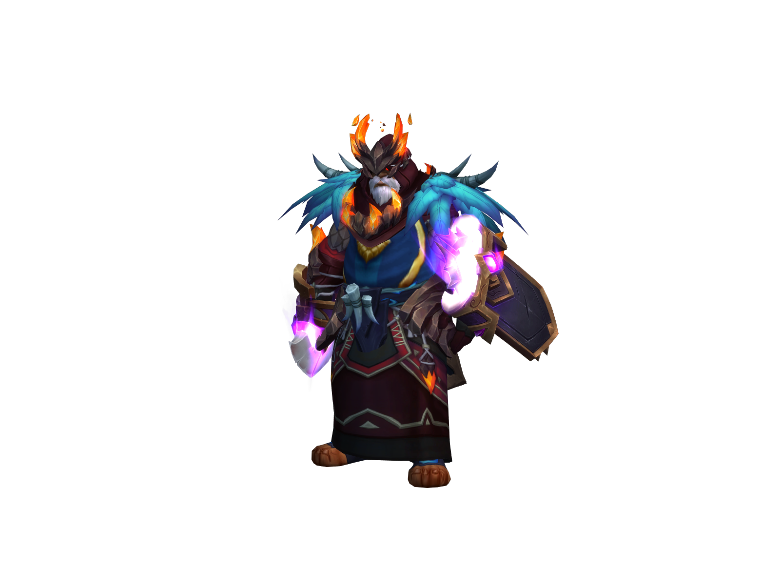 Sheêvsidious 3D character render