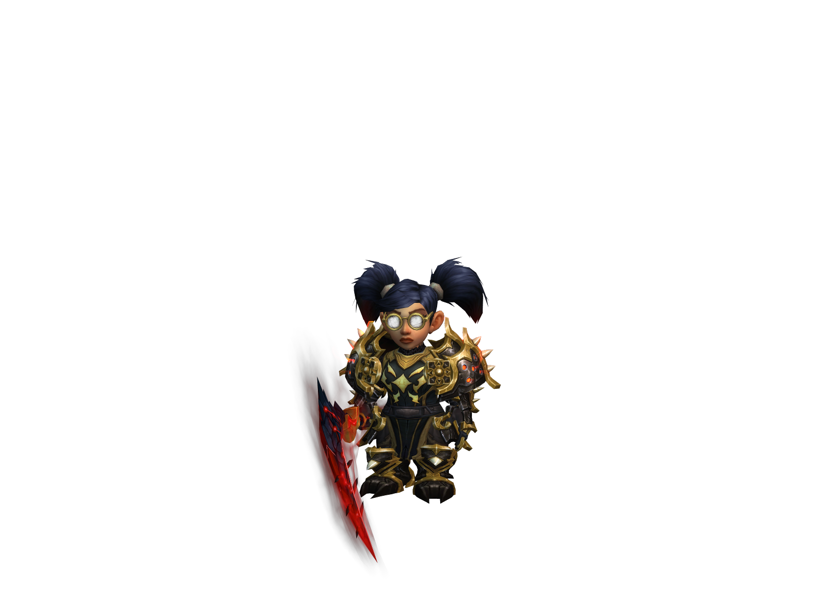 Malisha 3D character render
