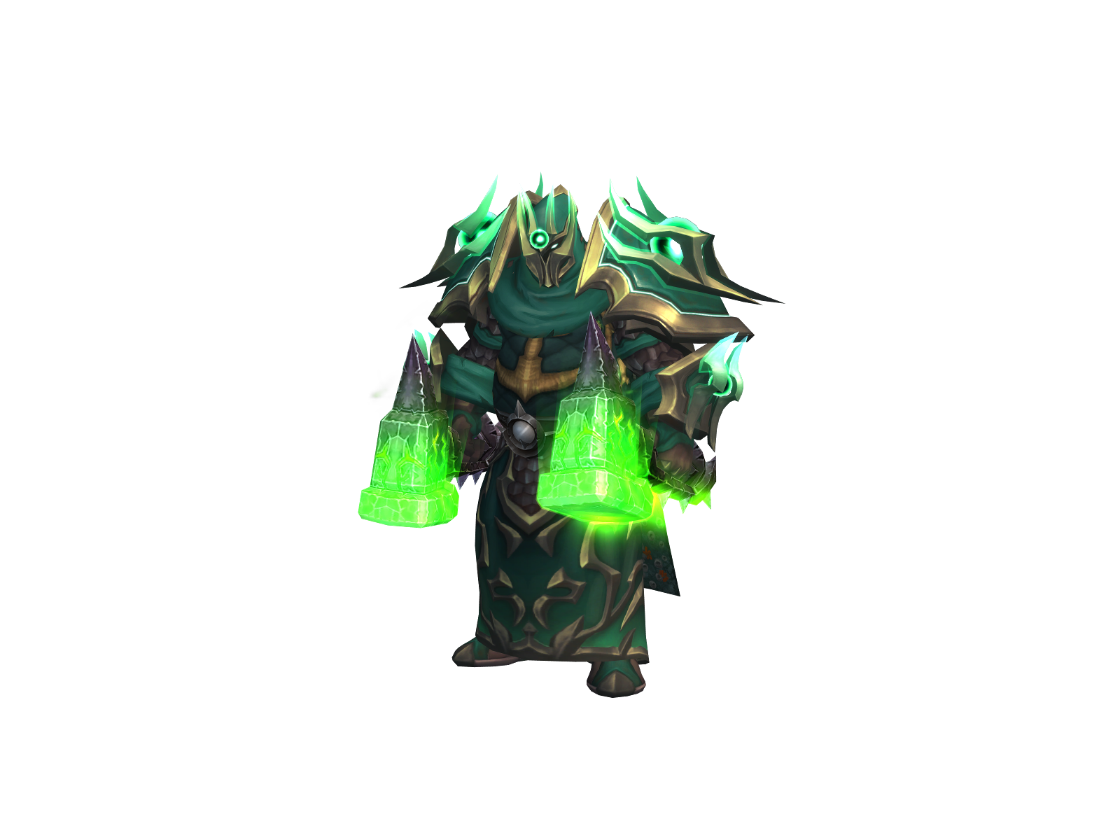 Mysthide 3D character render