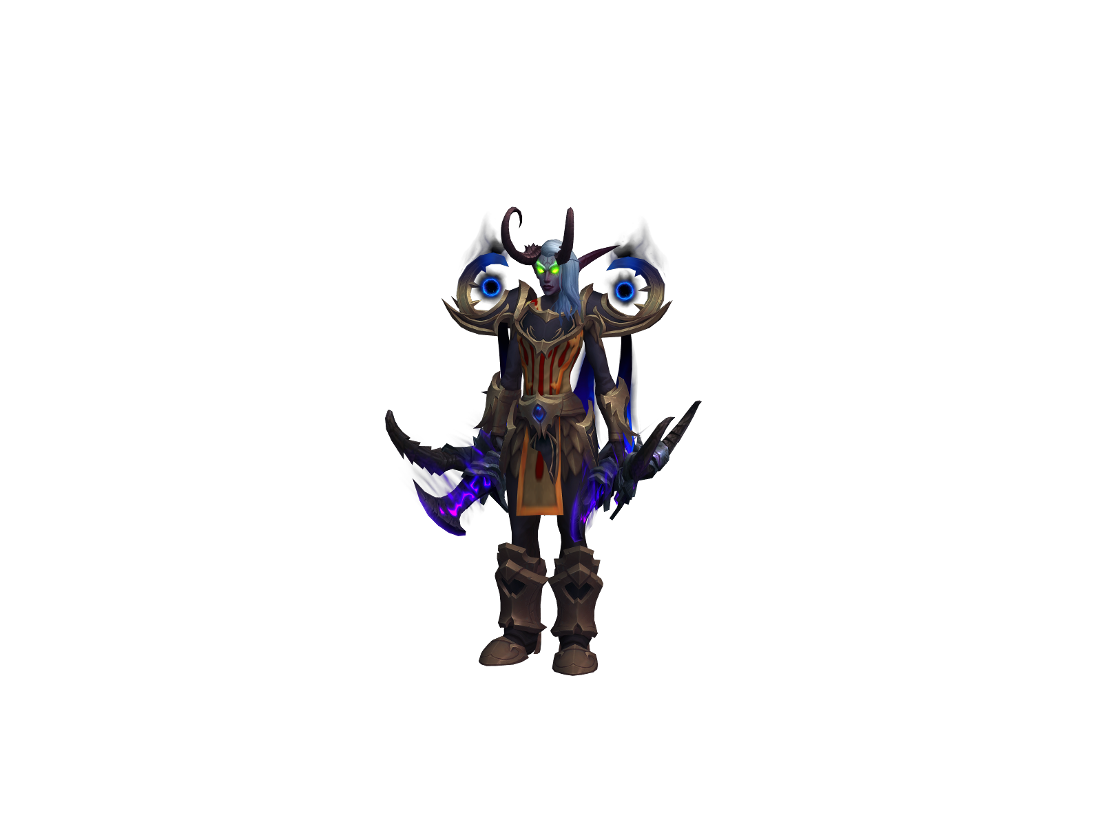 Baekin 3D character render