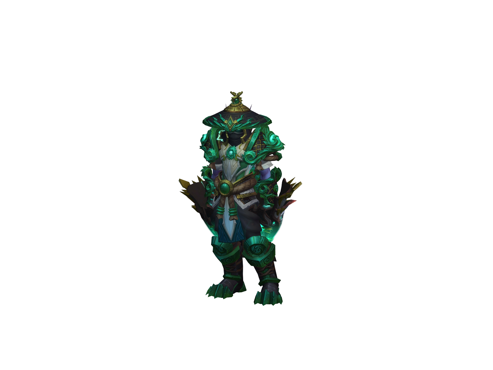 Voidspine 3D character render