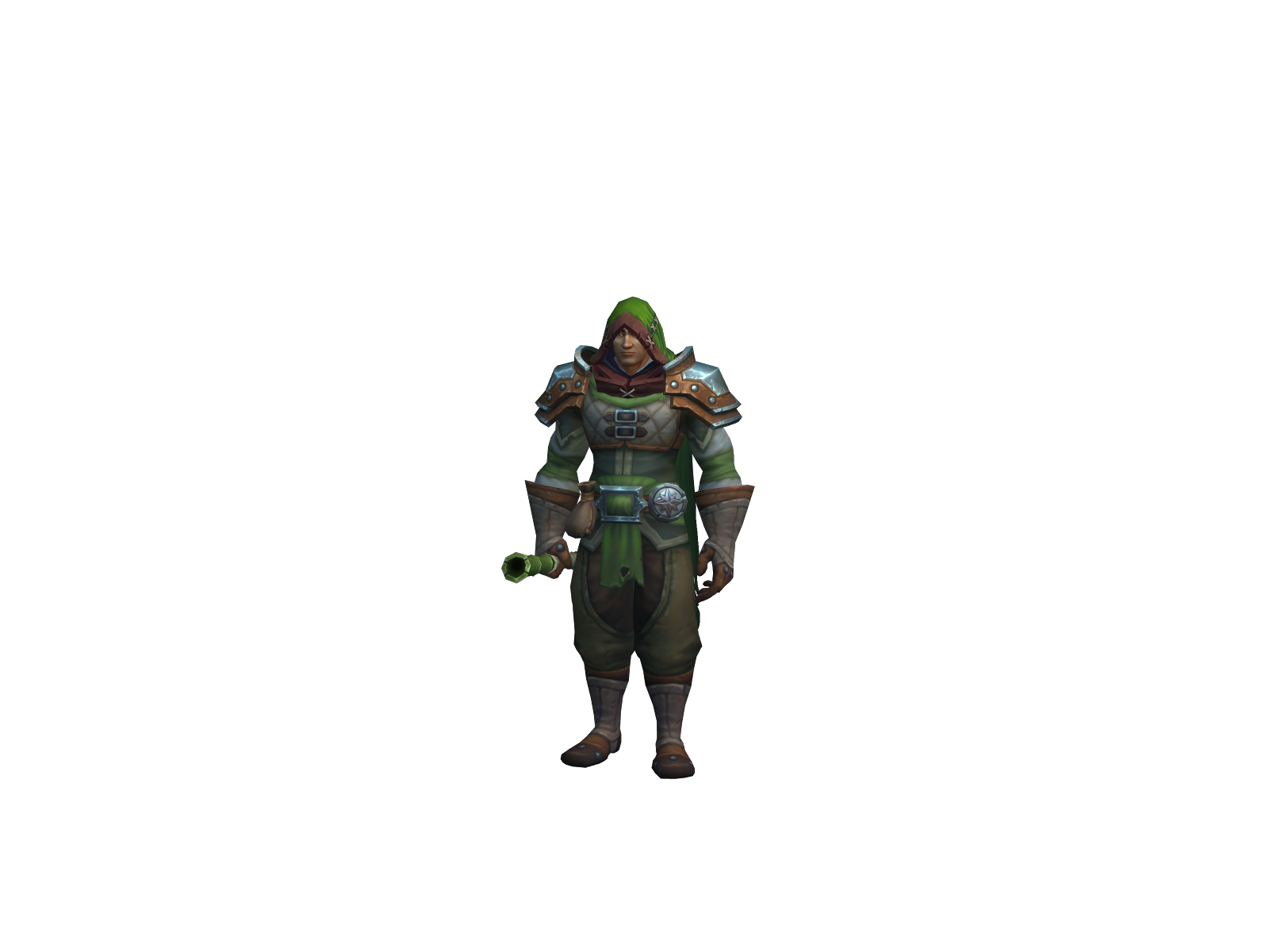 Mealfhunter 3D character render