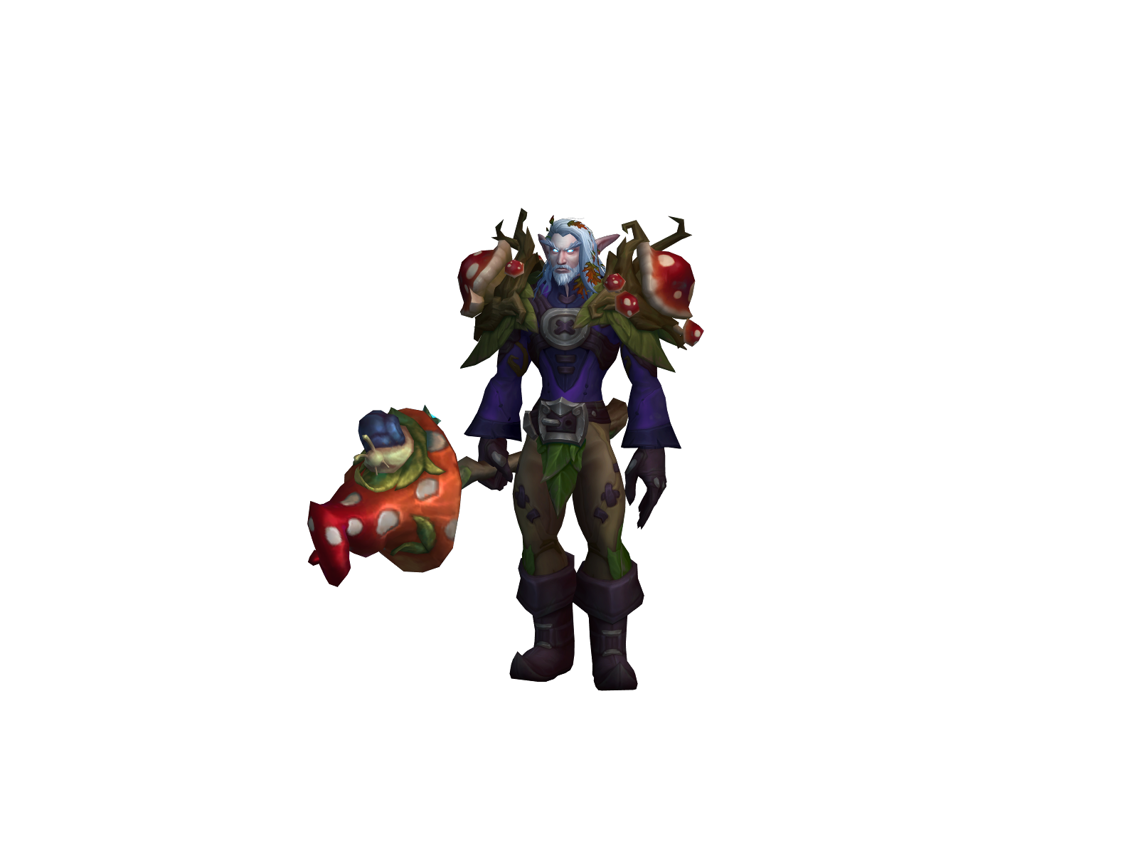 Helg 3D character render
