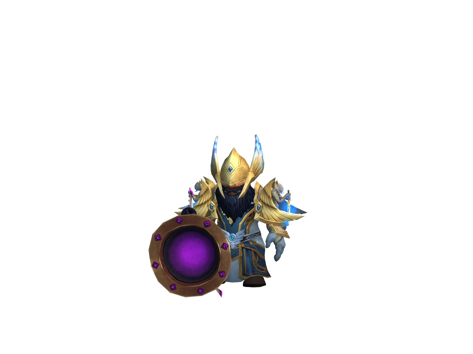Idolate 3D character render
