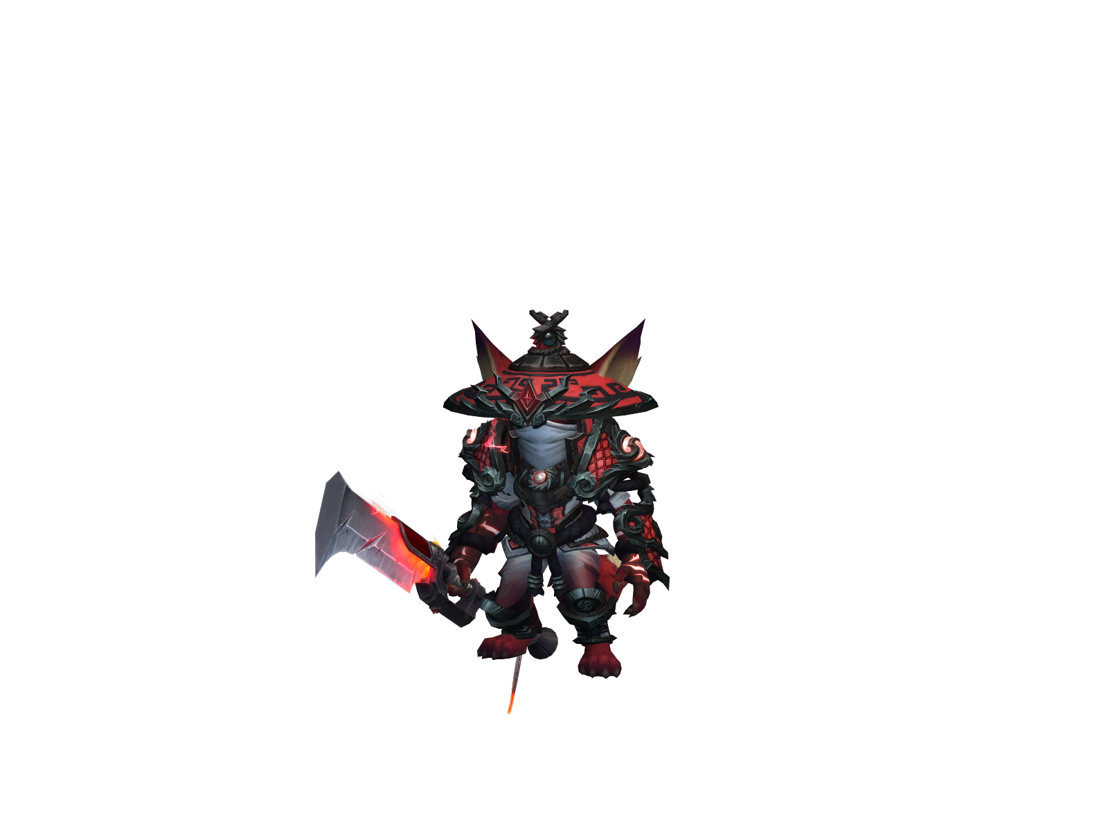 Vâlikor 3D character render