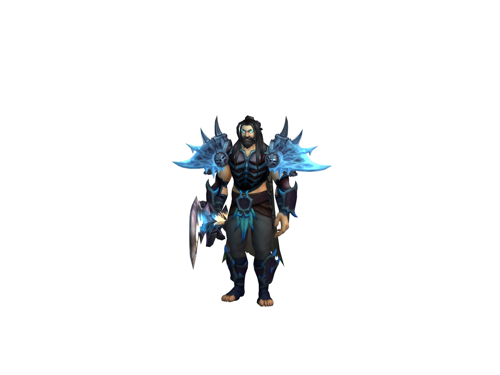 Zeriks 3D character render